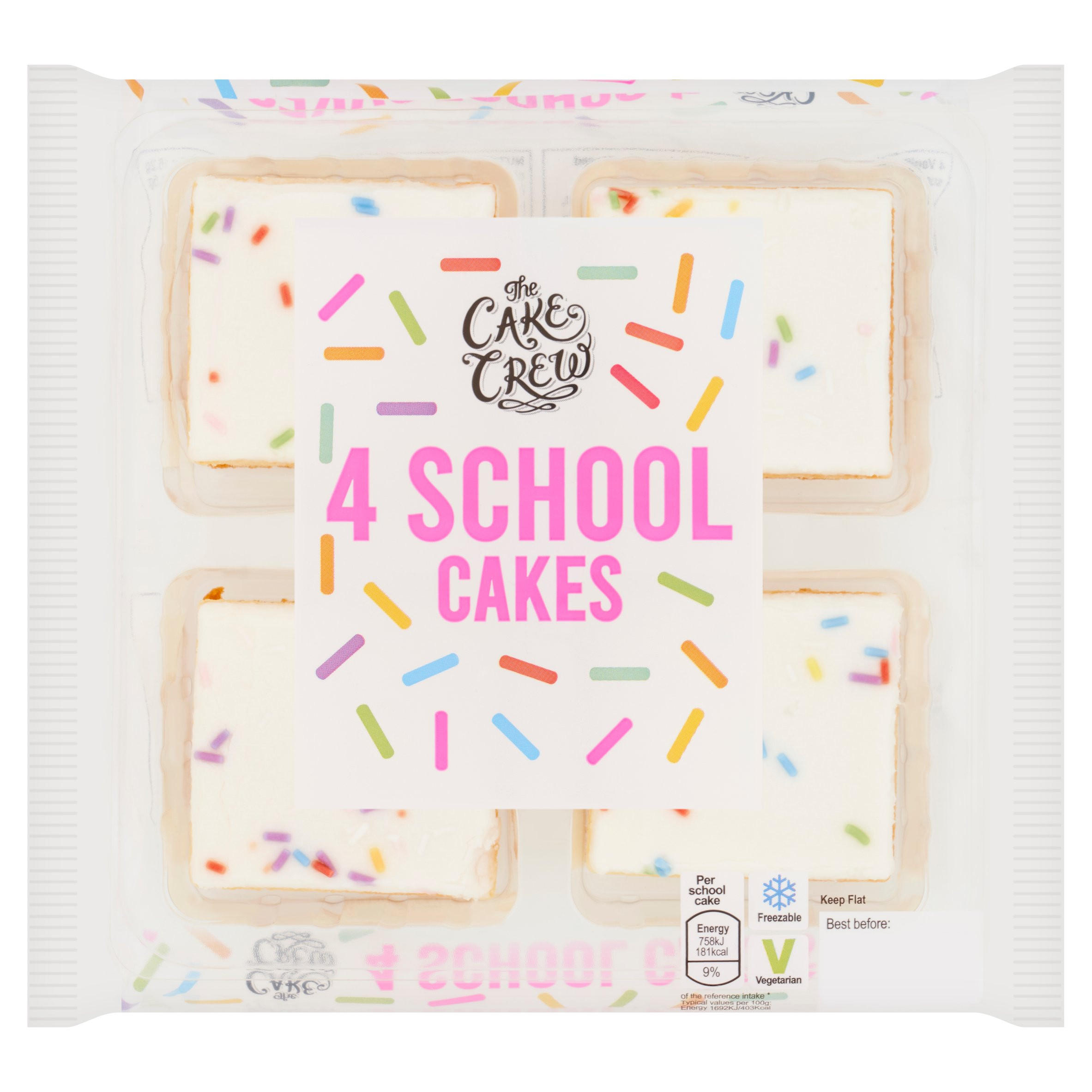 The Cake Crew 4 School Cakes