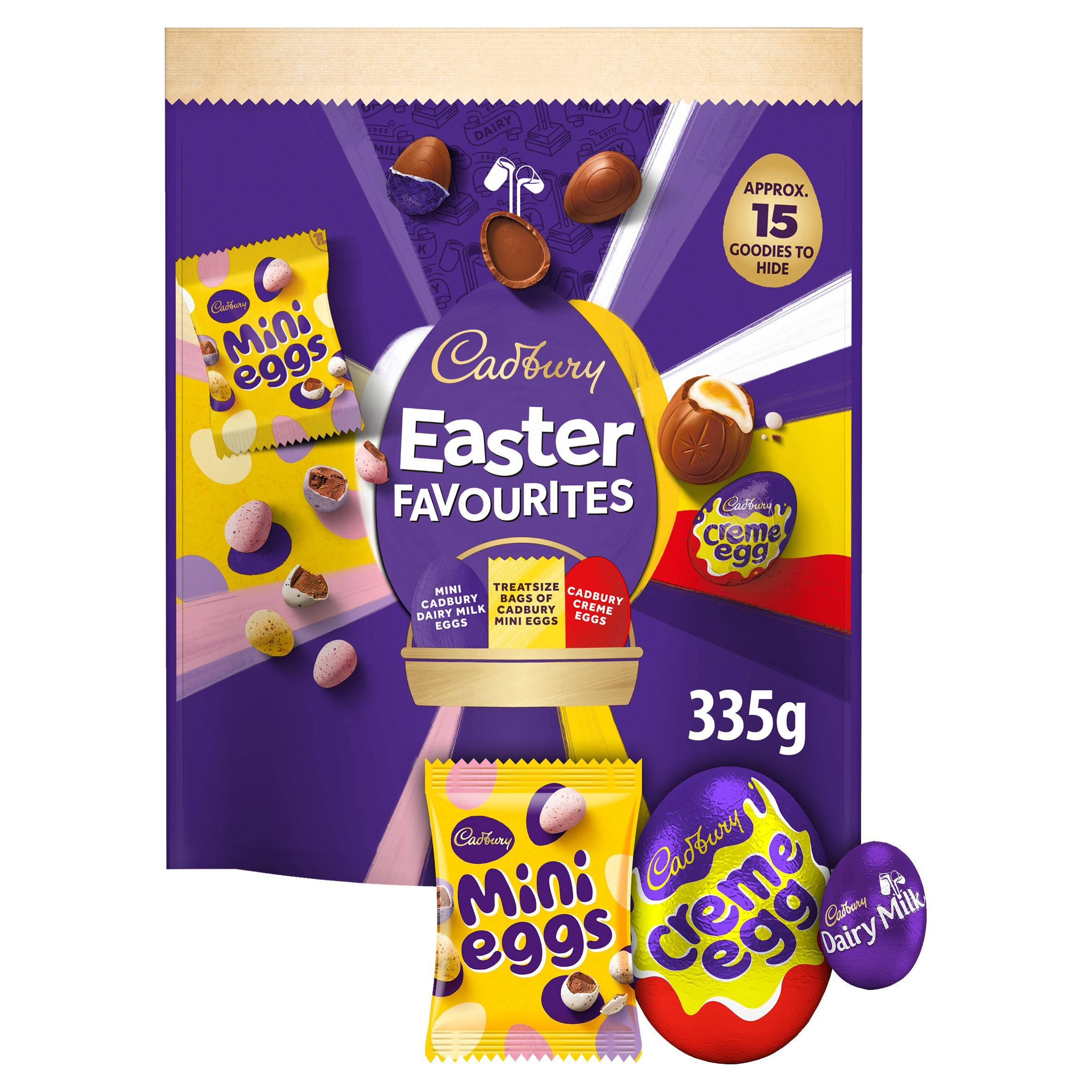 Cadbury Easter Favourites Chocolate Sharing Pouch 335g