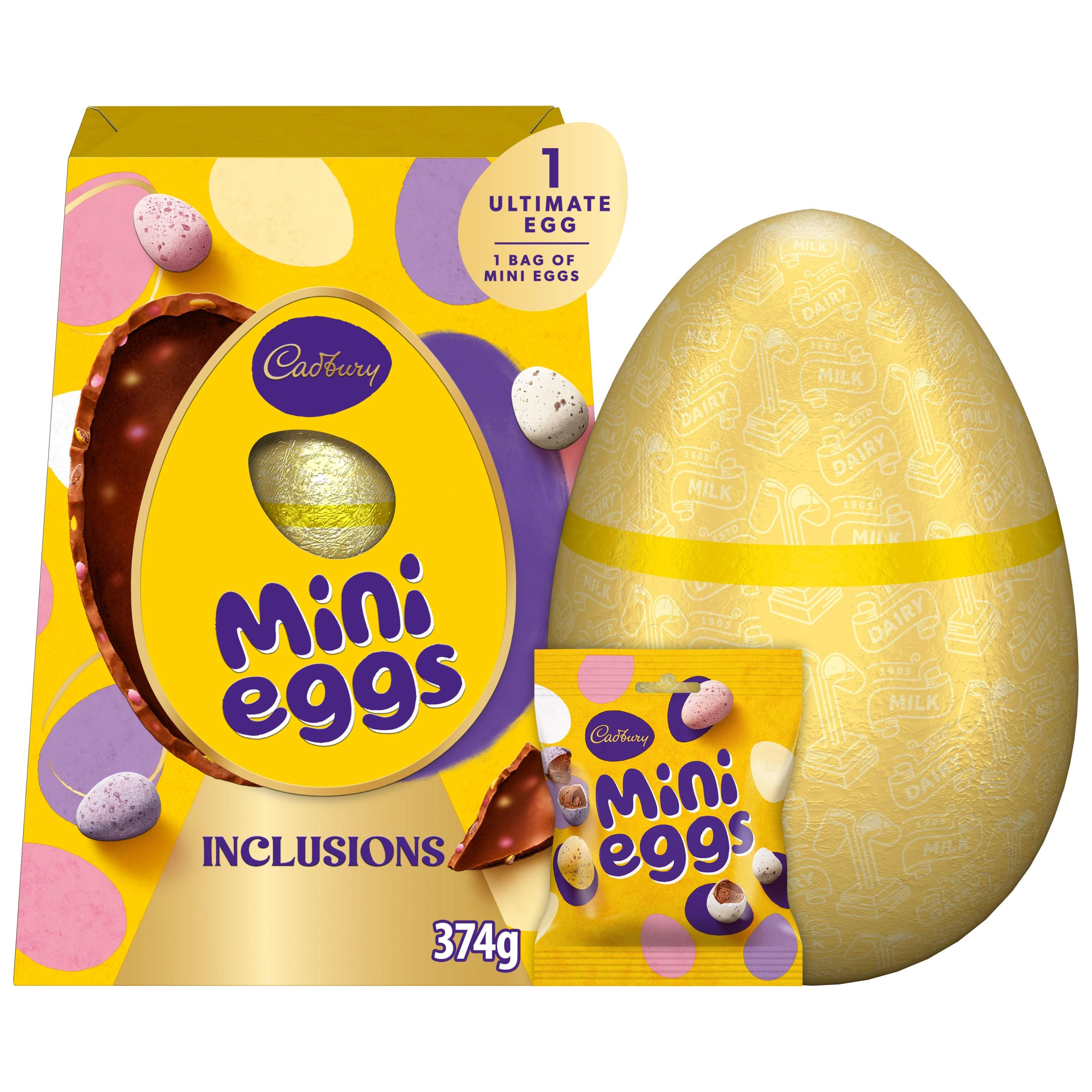 Cadbury Mini Eggs Ultimate Chocolate Easter Egg 374 g