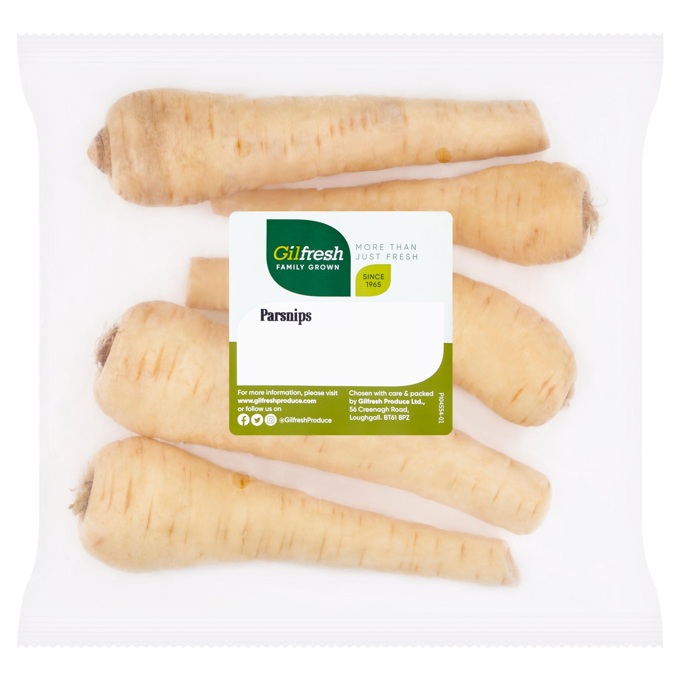 Gilfresh Family Grown Parsnips 500g