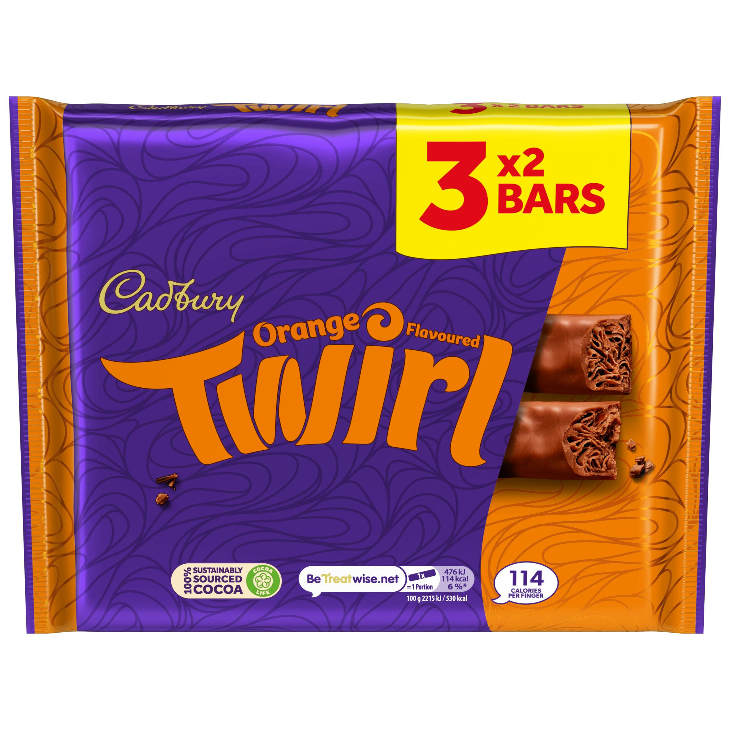 Cadbury Twirl Chocolate Bar 129g