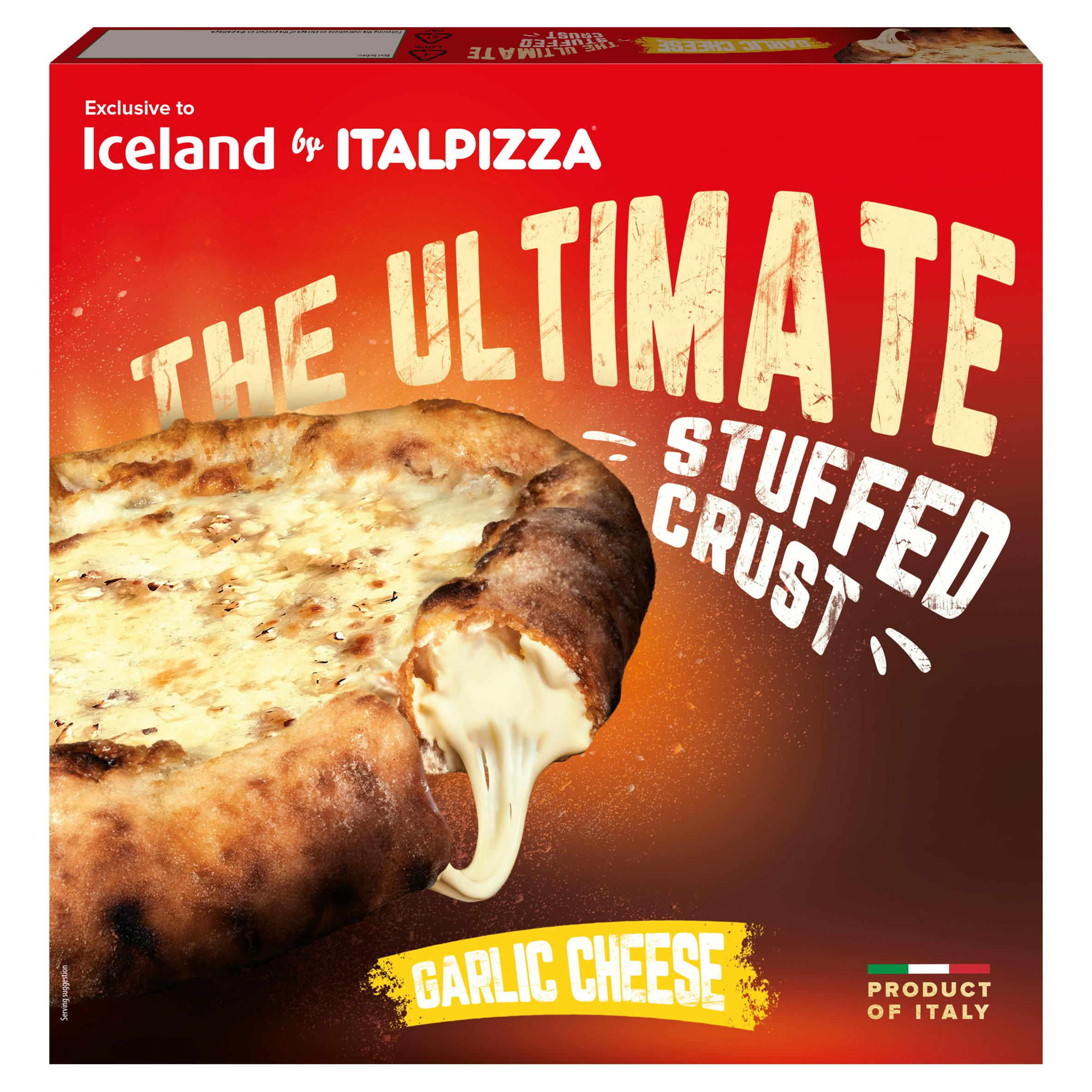 Italpizza The Ultimate Stuffed Crust Garlic Cheese 440g