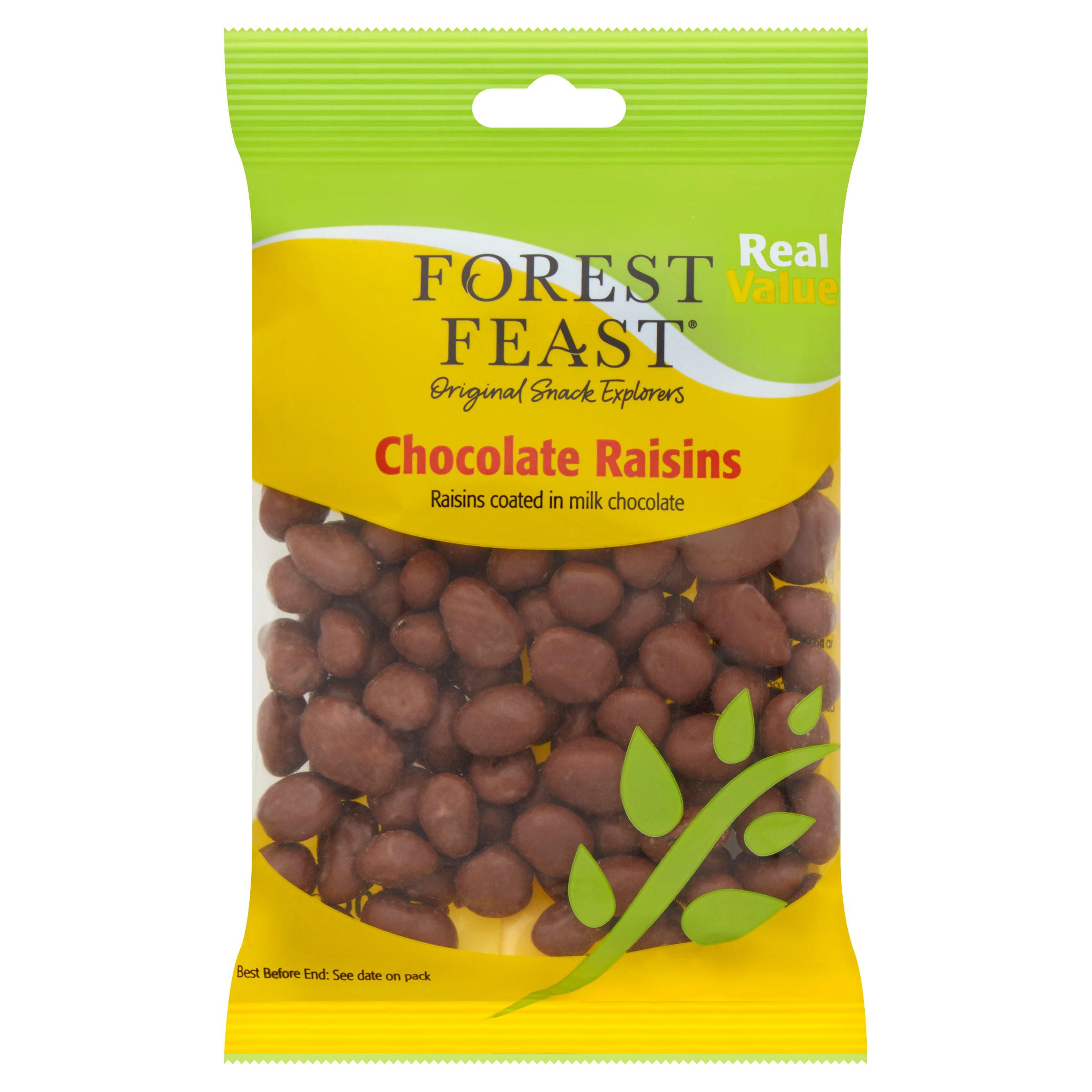 Forest Feast Chocolate Raisins 150g