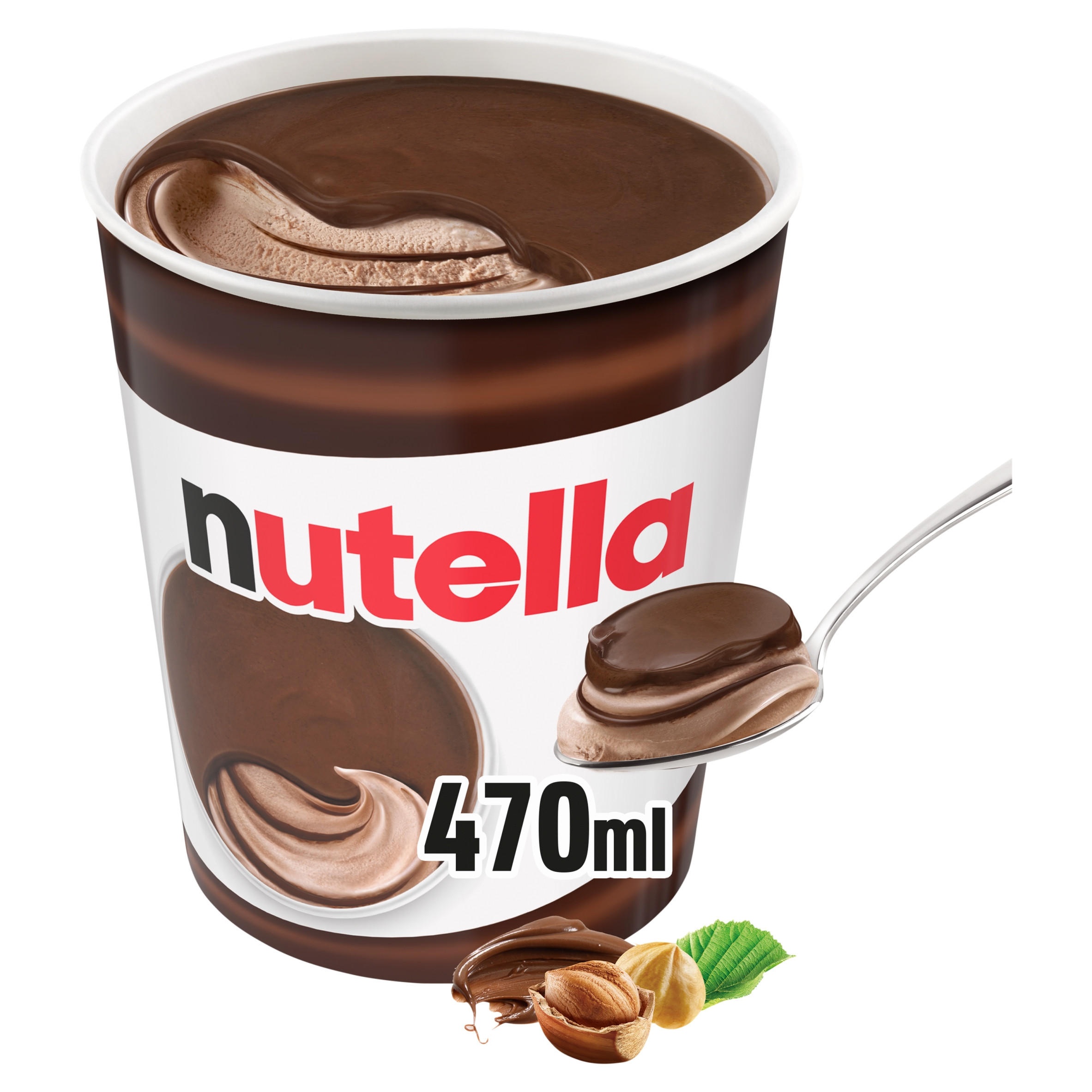 Nutella Chocolate Ice Cream Tub 470ml