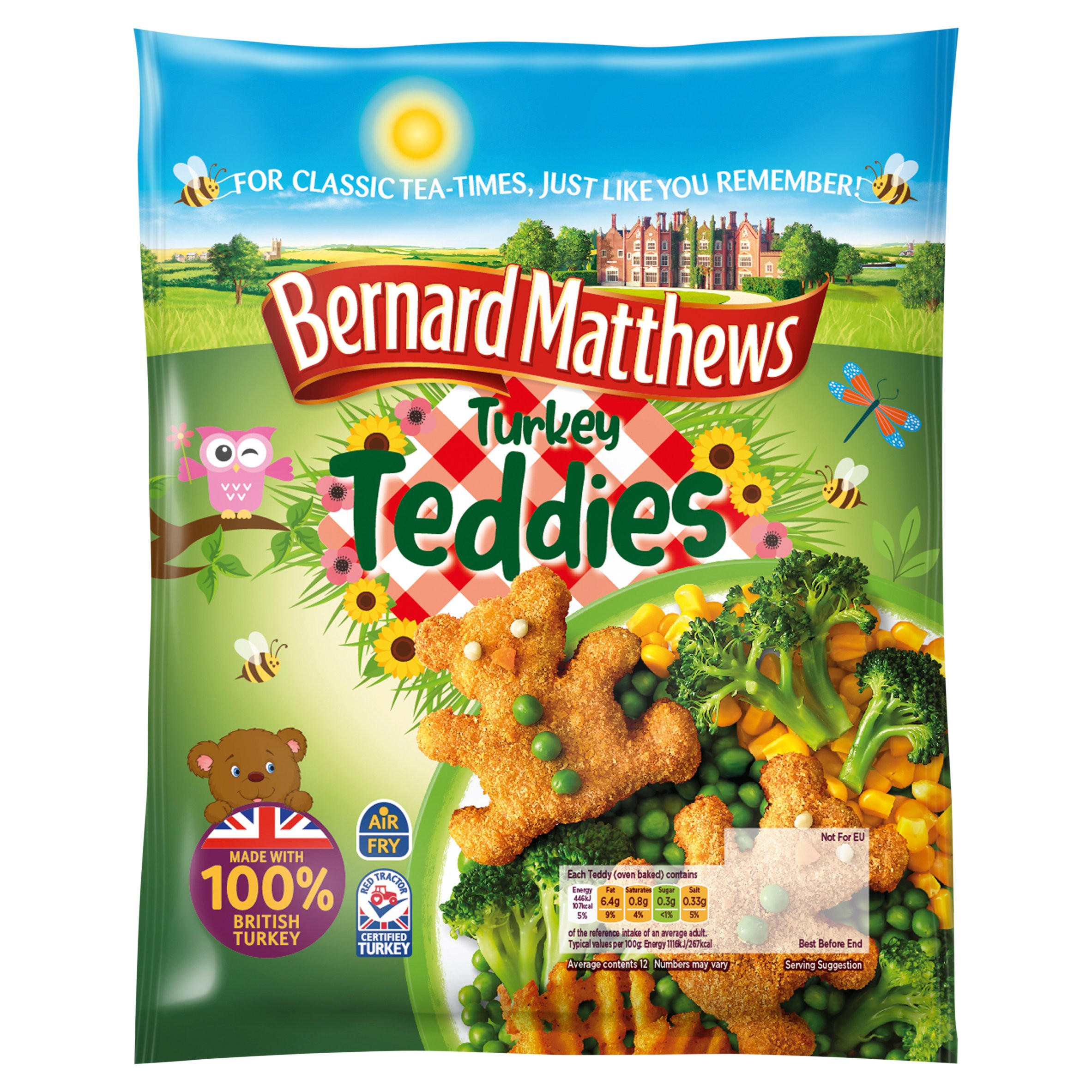 Bernard Matthews Turkey Teddies 540g