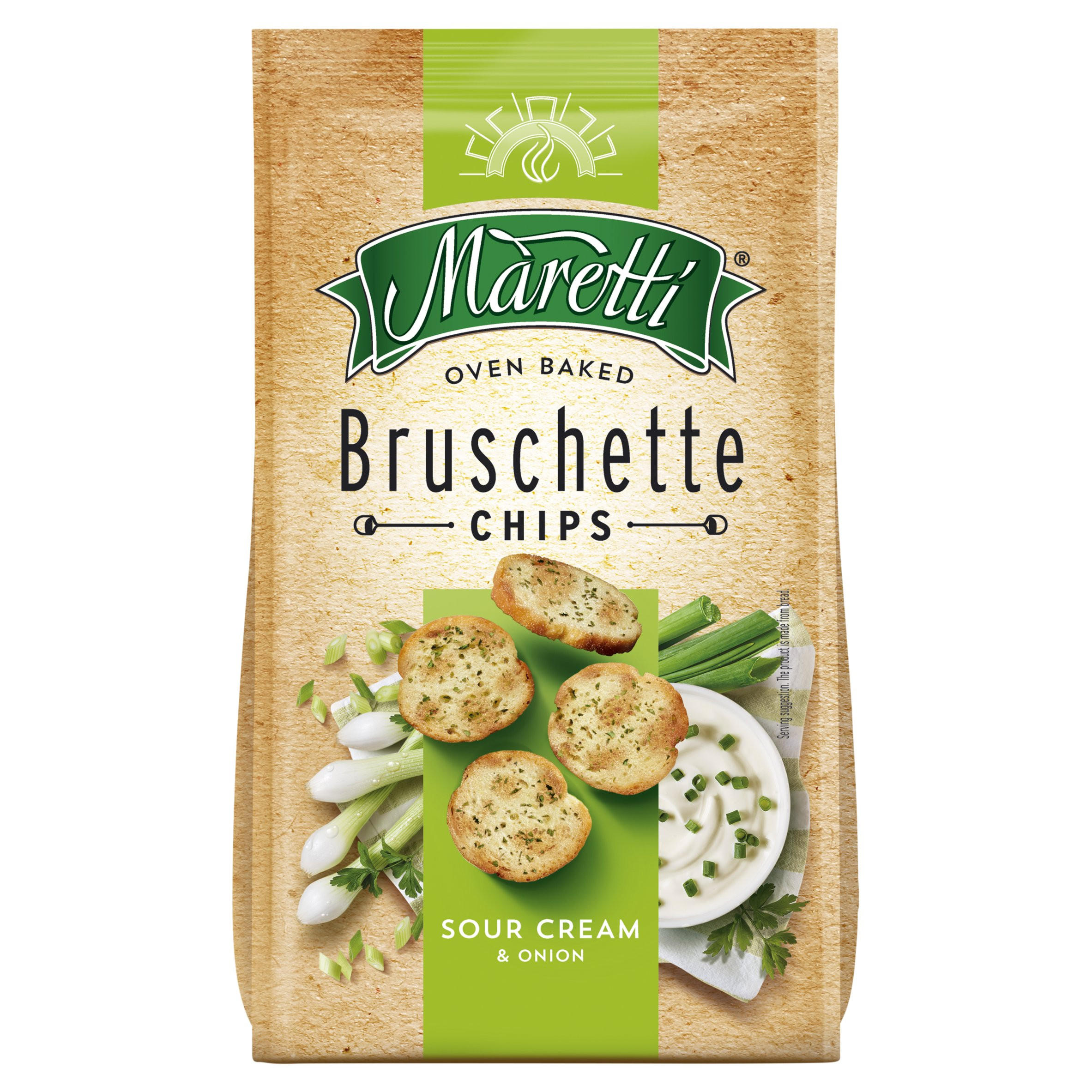Maretti Sour Cream & Onion Bruschette Chips