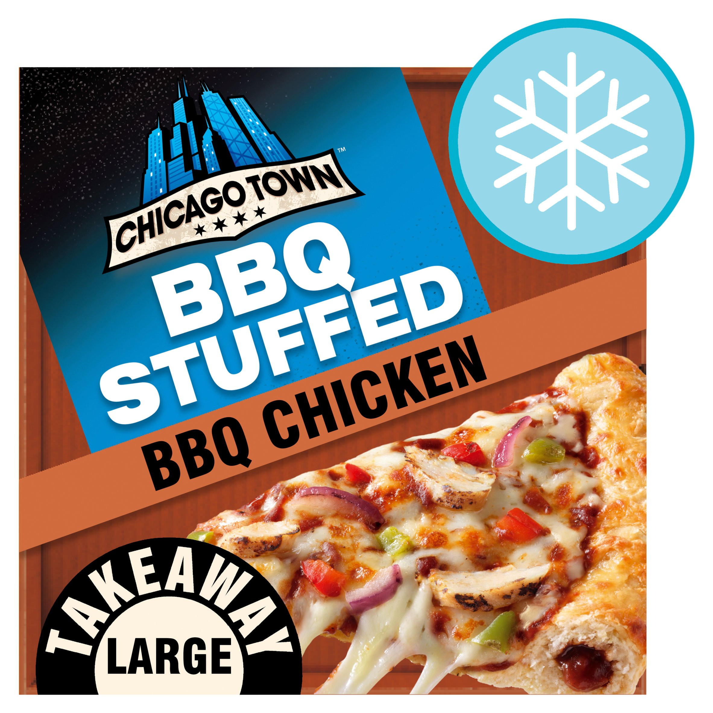 Chicago Town Stuffed Crust BBQ Chicken Pizza 668g