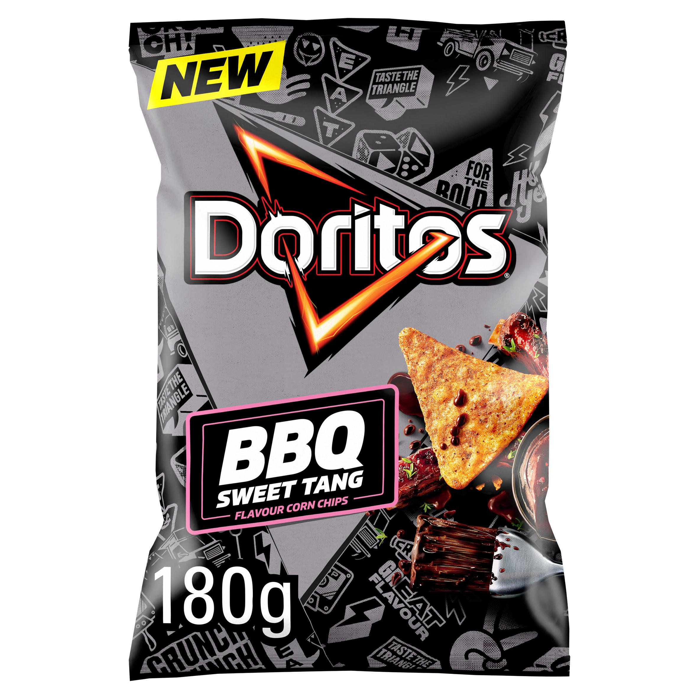 Doritos Sweet BBQ Tortilla Chips Sharing Bag Crisps 180g