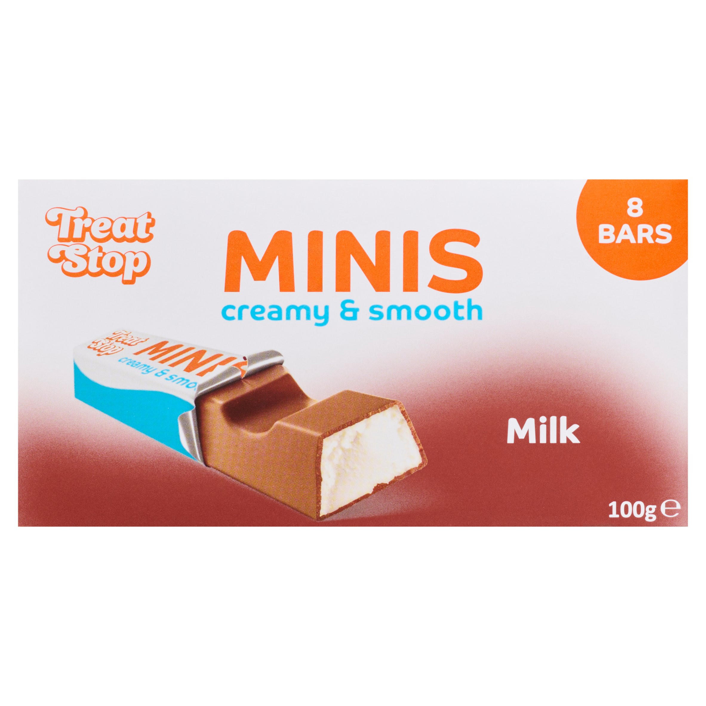 Treat Stop Minis Creamy & Smooth Milk 100g