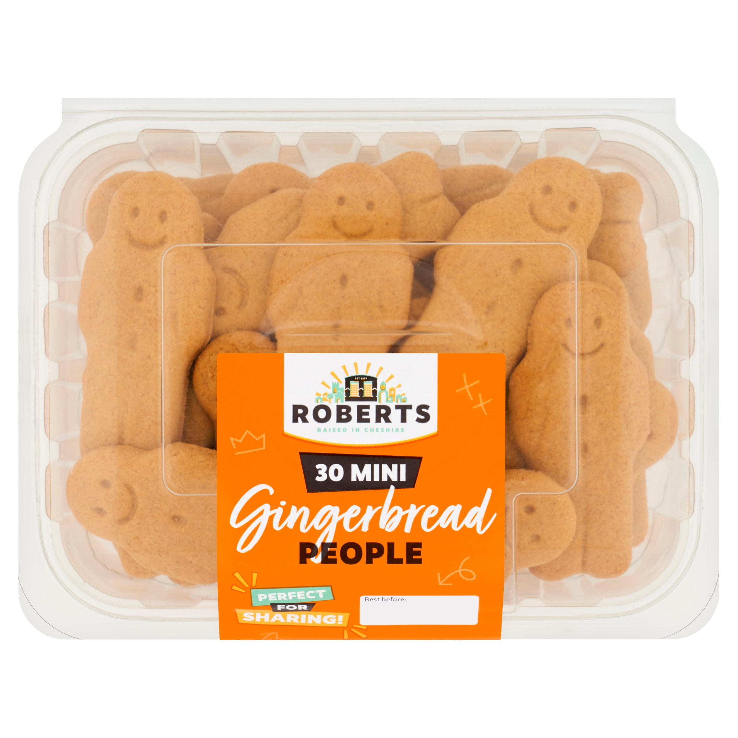 Roberts 30 Mini Gingerbread People