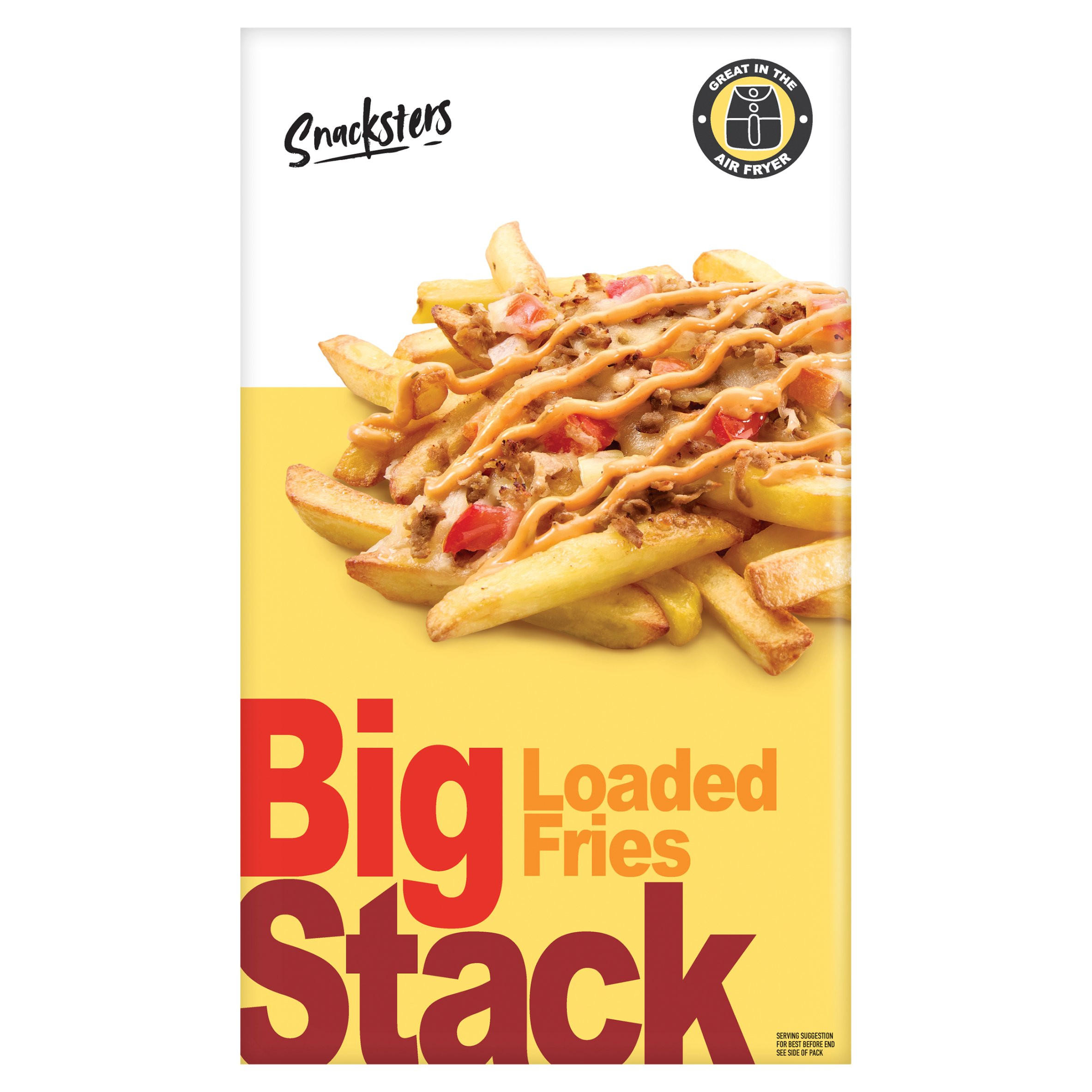 Snacksters Big Stack Loaded Chips 255g