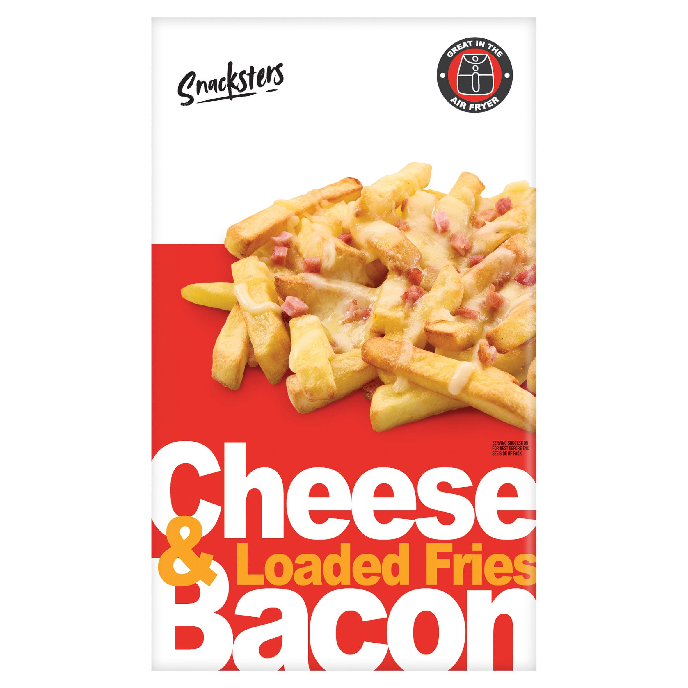 Snacksters Cheese & Bacon Loaded Chips 231g