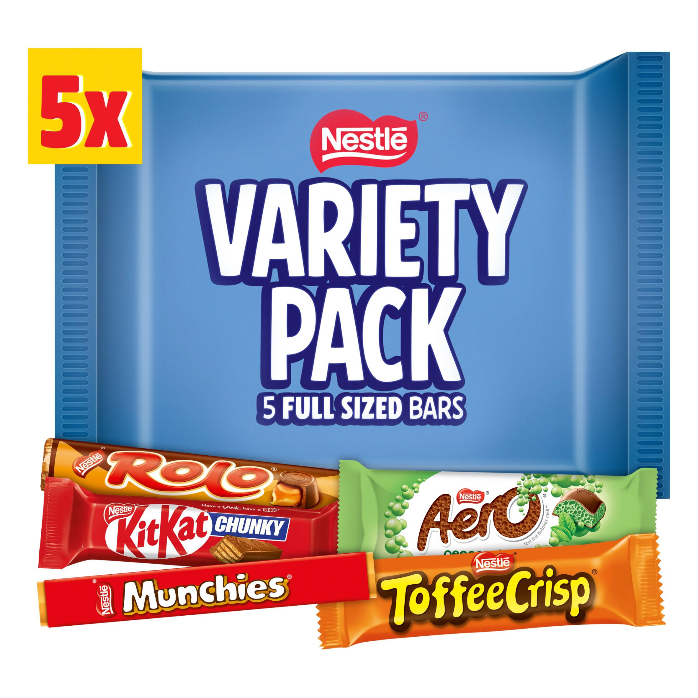 Nestlé Variety Milk Chocolate Bar Multipack 218g