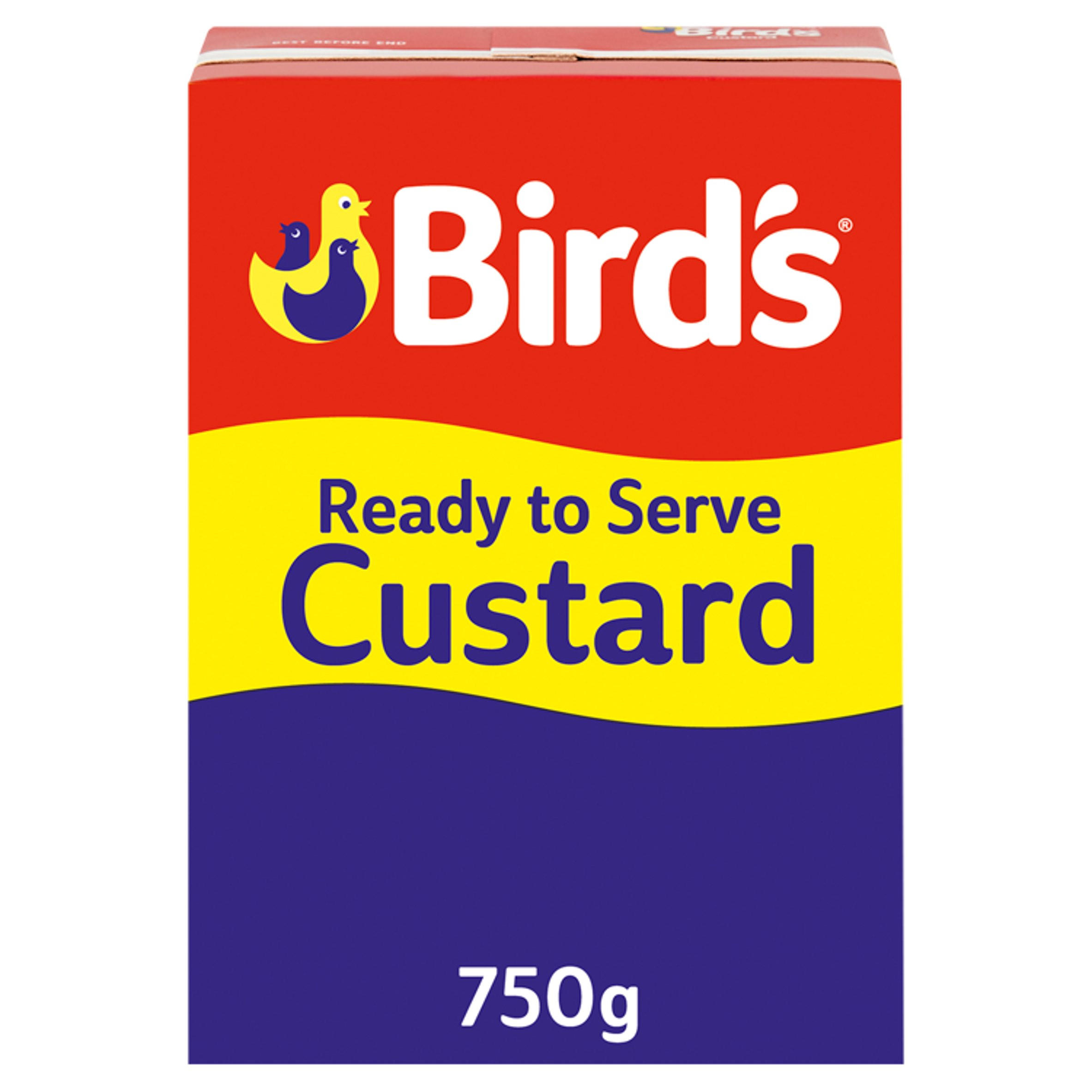 Bird's Ready To Serve Custard Carton 750g