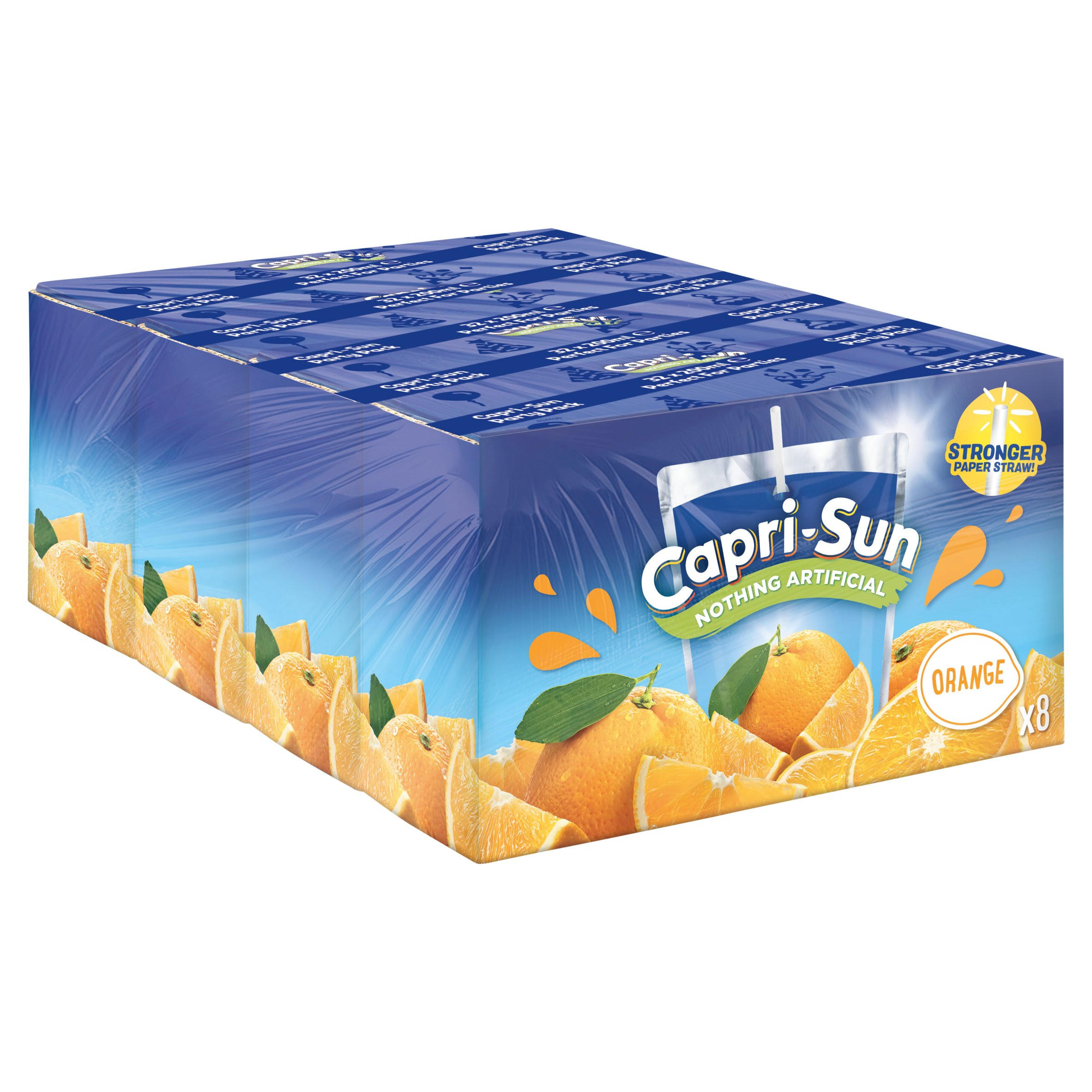Capri-Sun Orange Party Pack 32x200ml Kids' Juice Drink