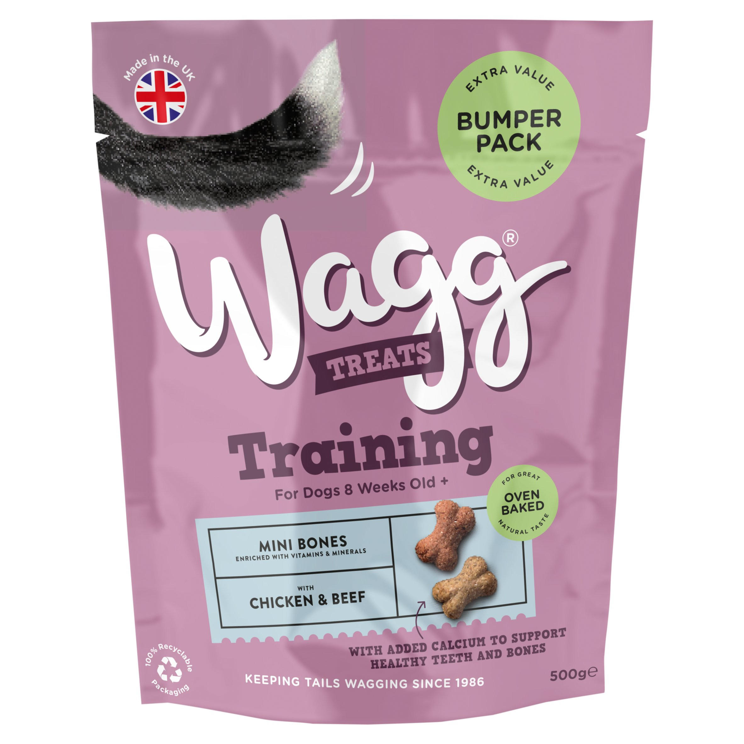 Wagg Training Treats with Chicken & Beef 500g