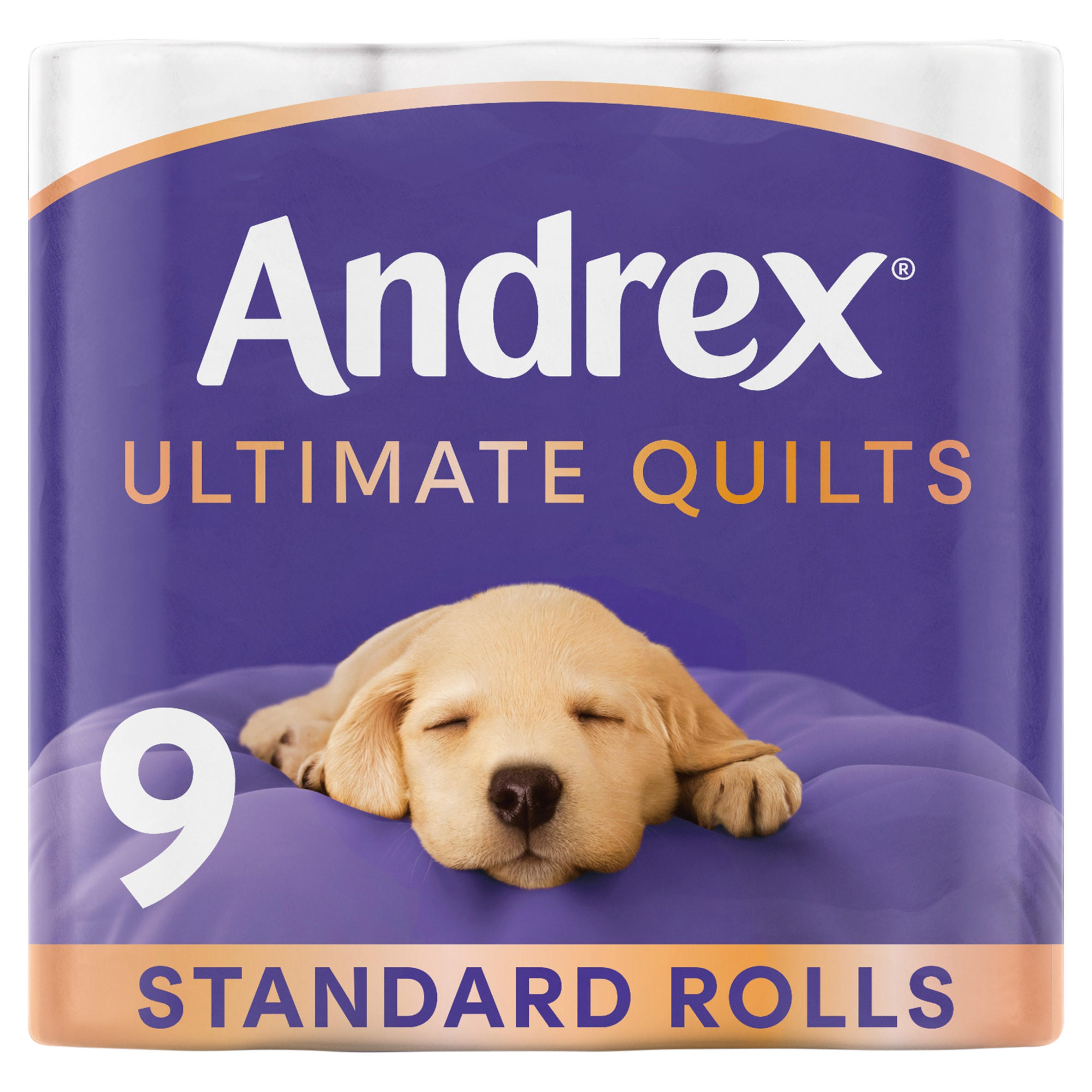 Andrex Ultimate Quilts Toilet Tissue 9 Rolls