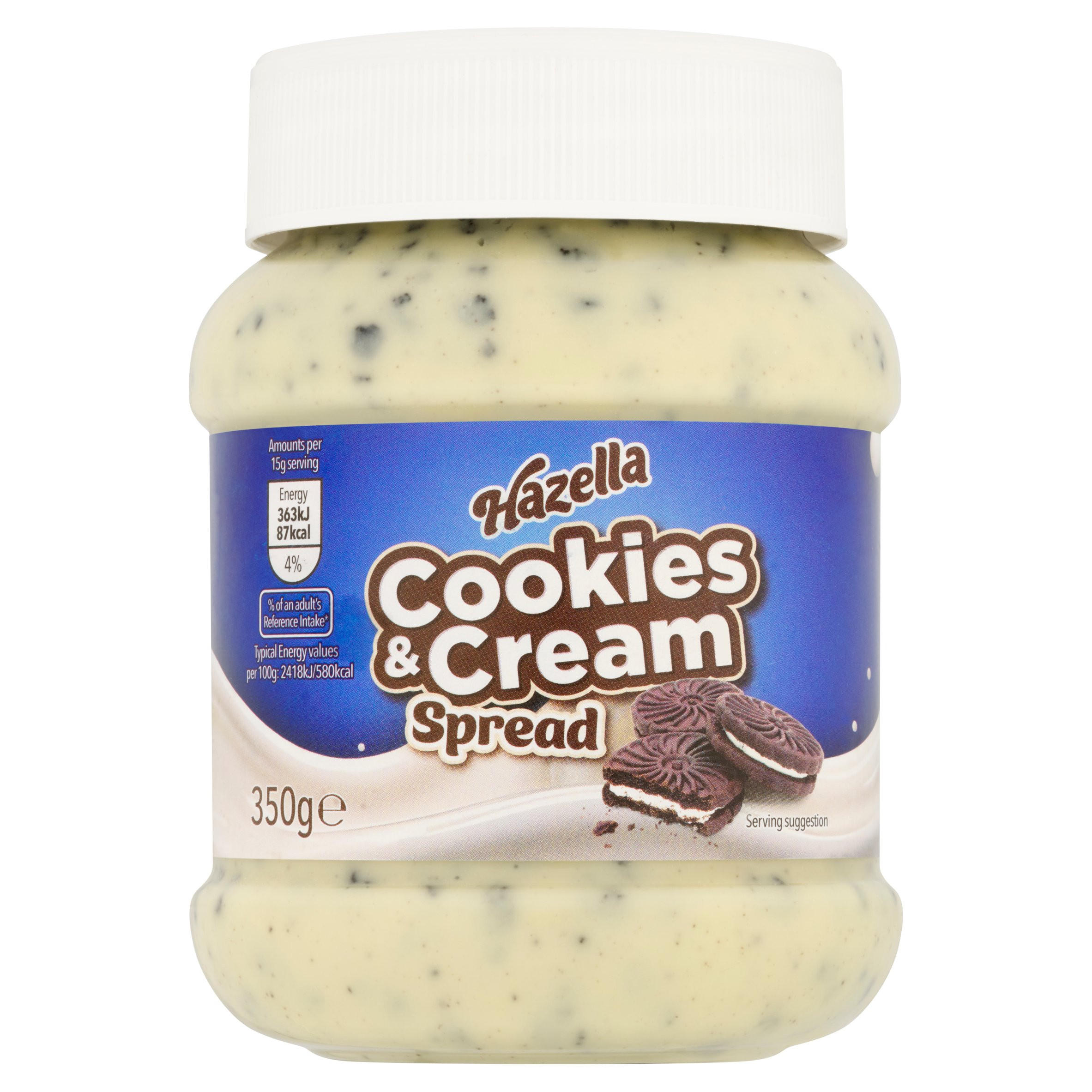 Hazella Cookies & Cream Spread 350g