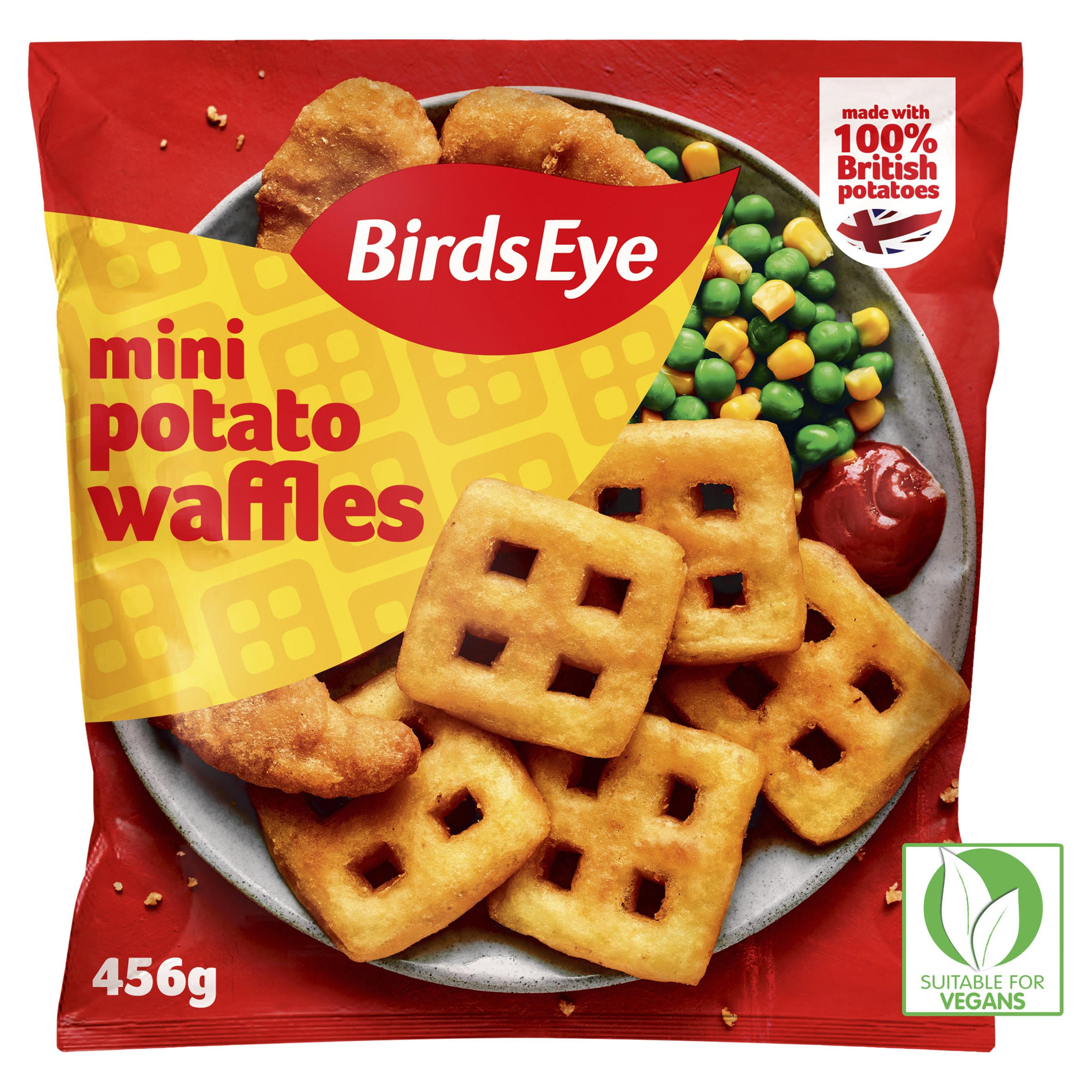 Birds Eye Mini Potato Waffles 456g