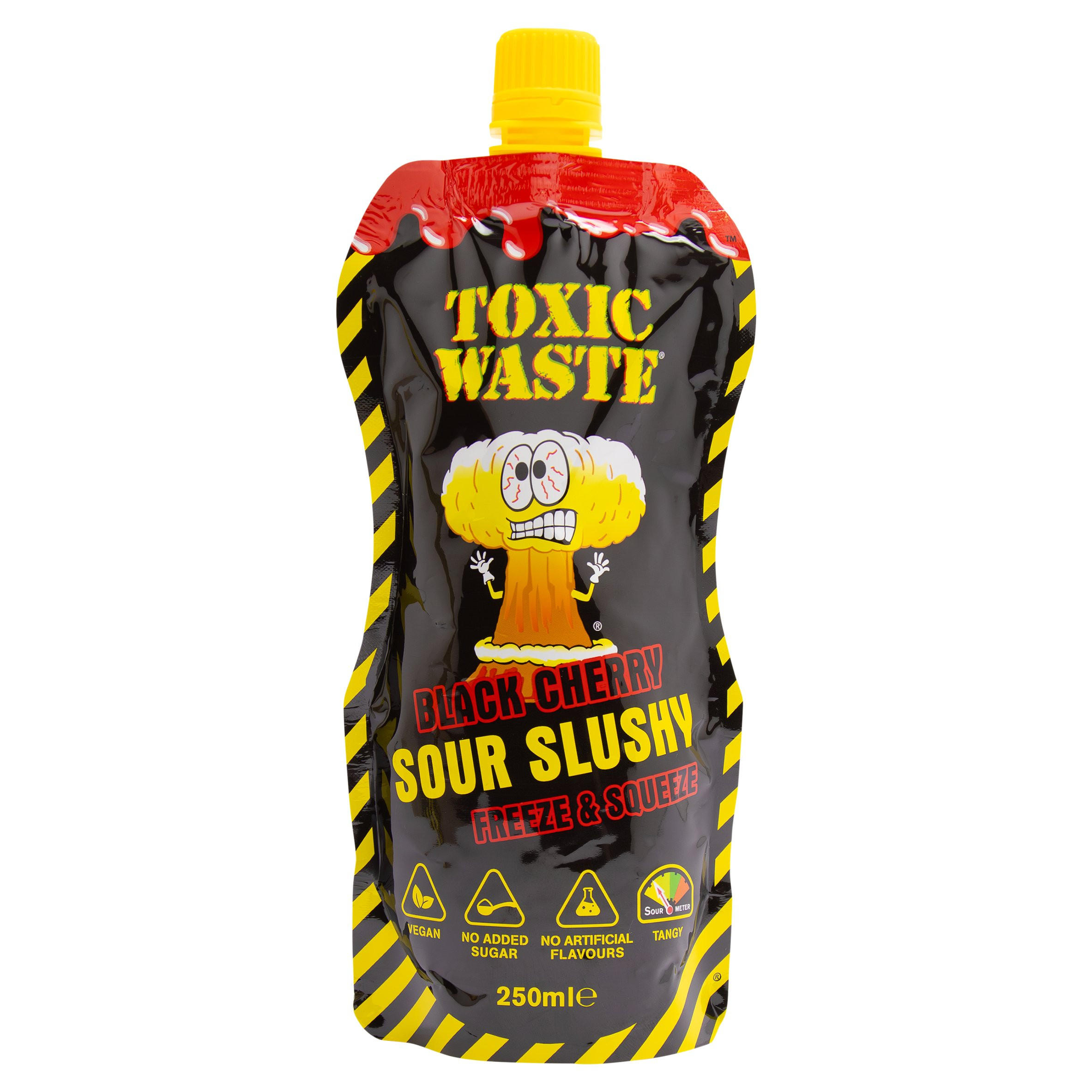 Toxic Waste Black Cherry Sour Slushy 250ml