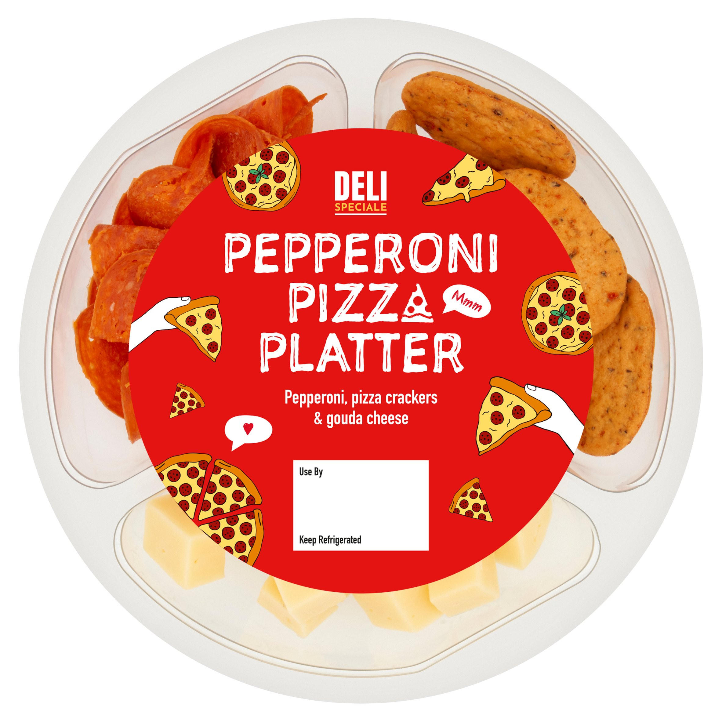 Deli Speciale Pepperoni Pizza Platter 105g