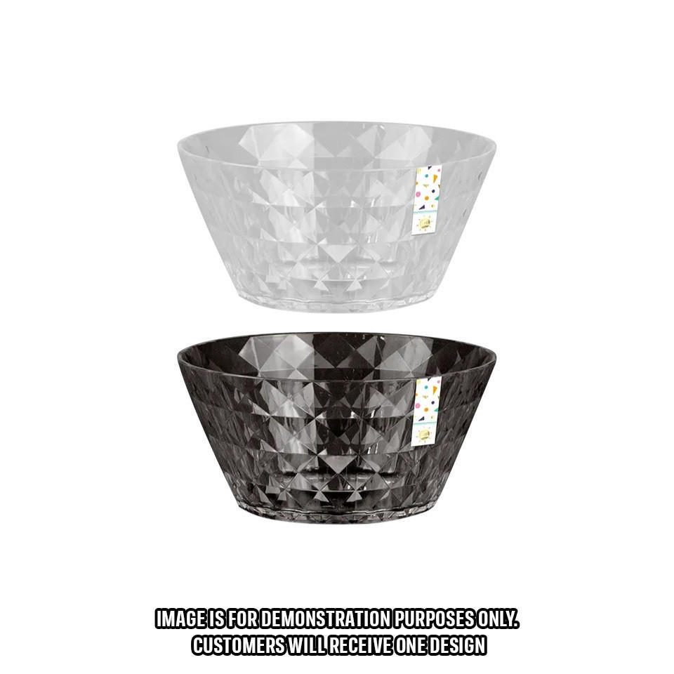 Diamond Plastic Bowl 15cm