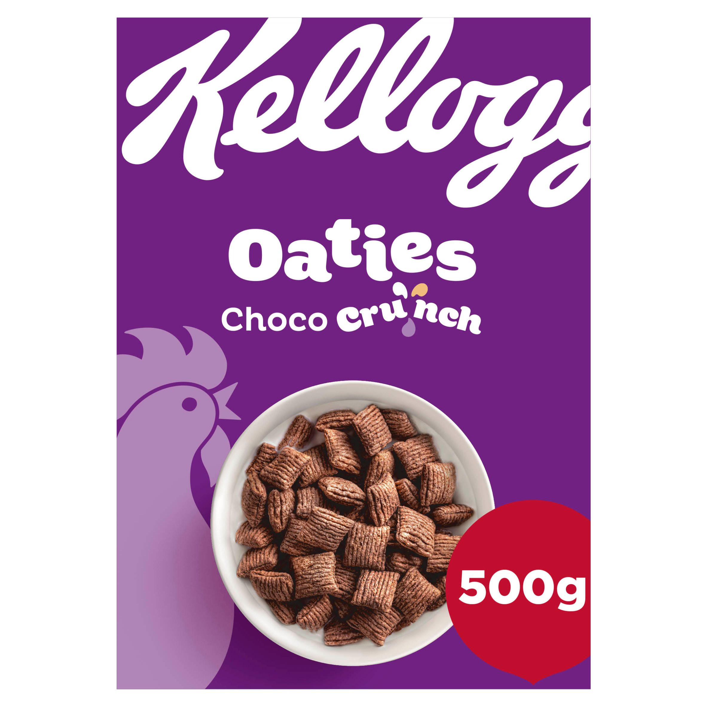 Kellogg's Oaties Choco Crunch Breakfast Cereal 500g