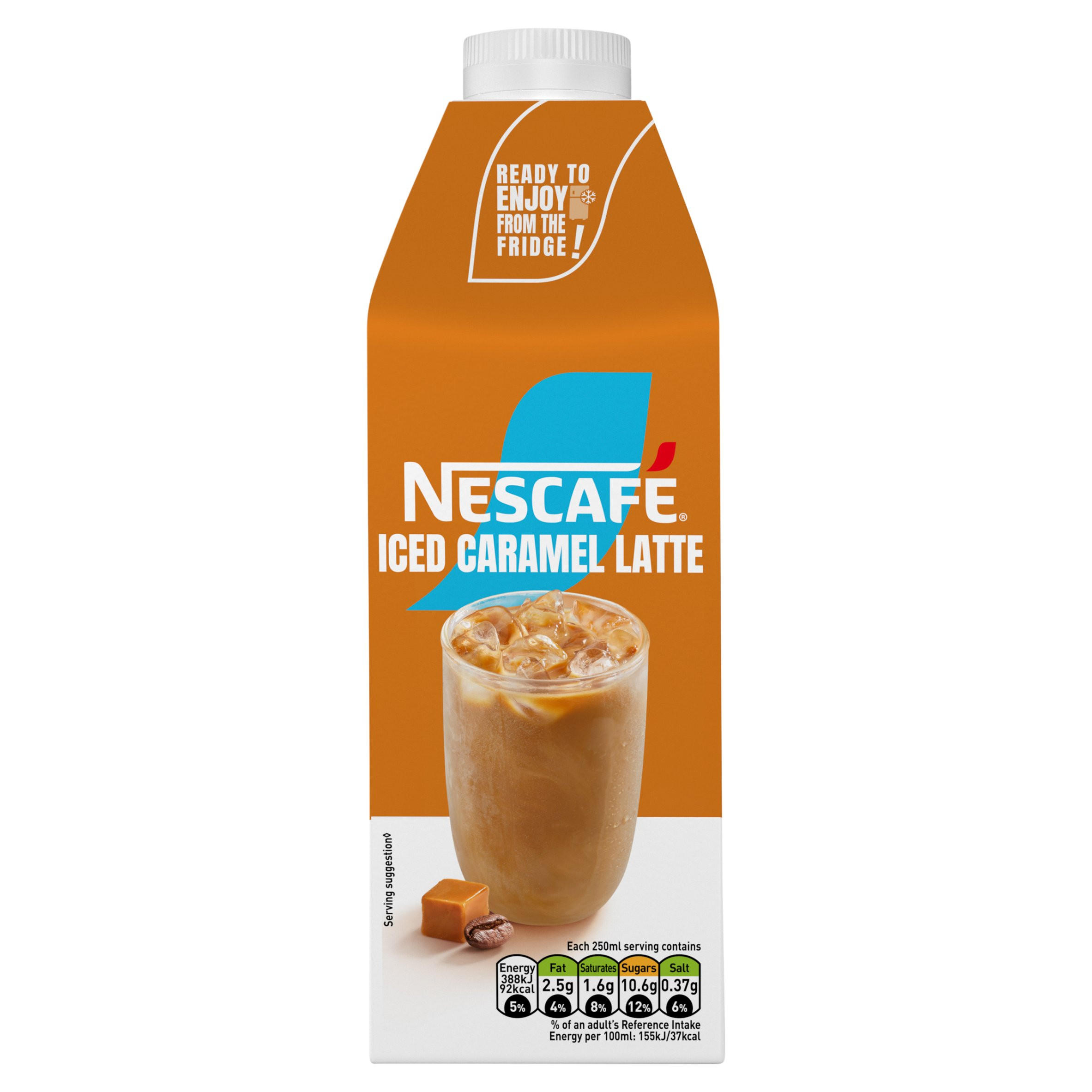 Nescafe Iced Coffee Caramel Flavour Latte 750ml