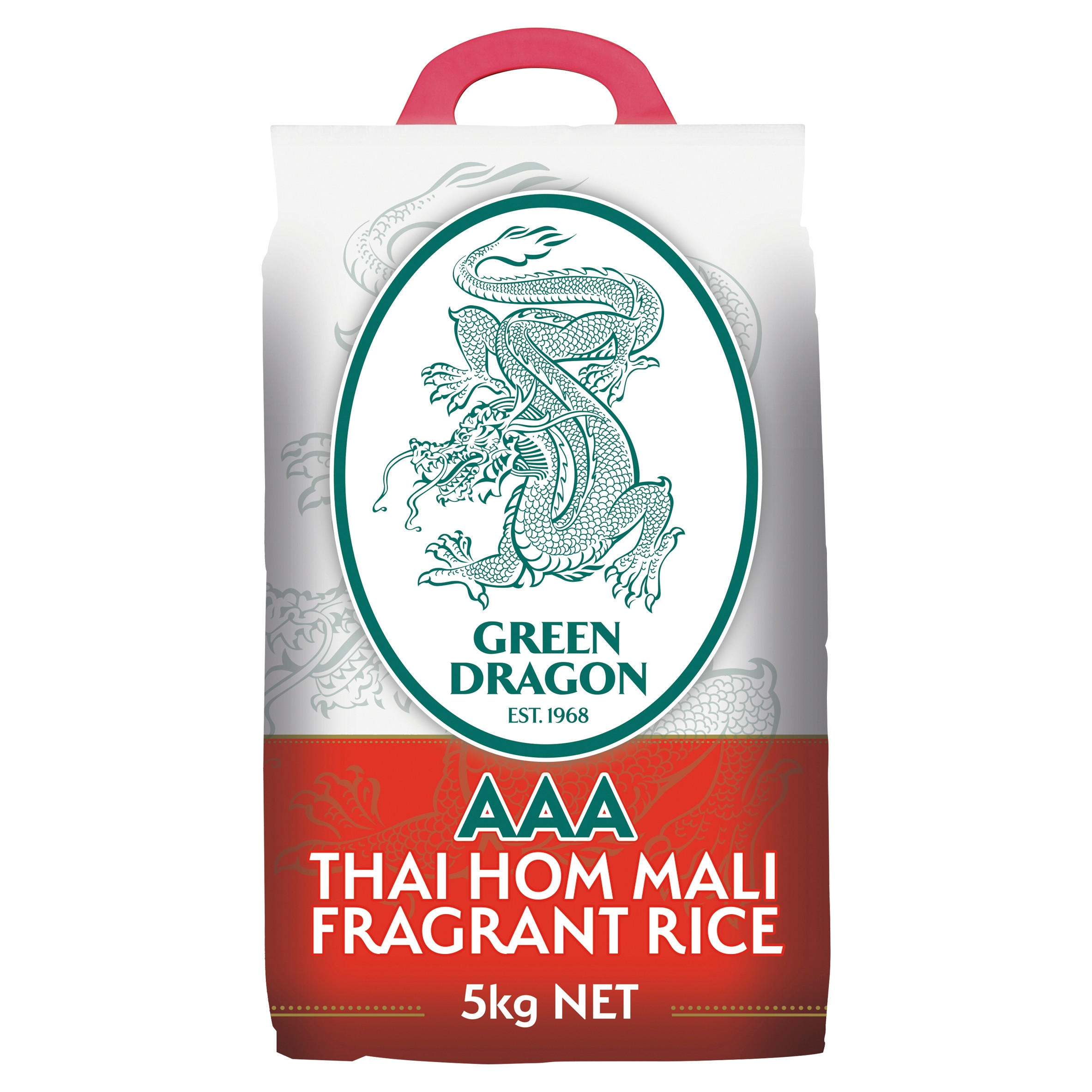 Green Dragon AAA Thai Hom Mali Fragrant Jasmine Rice 5kg