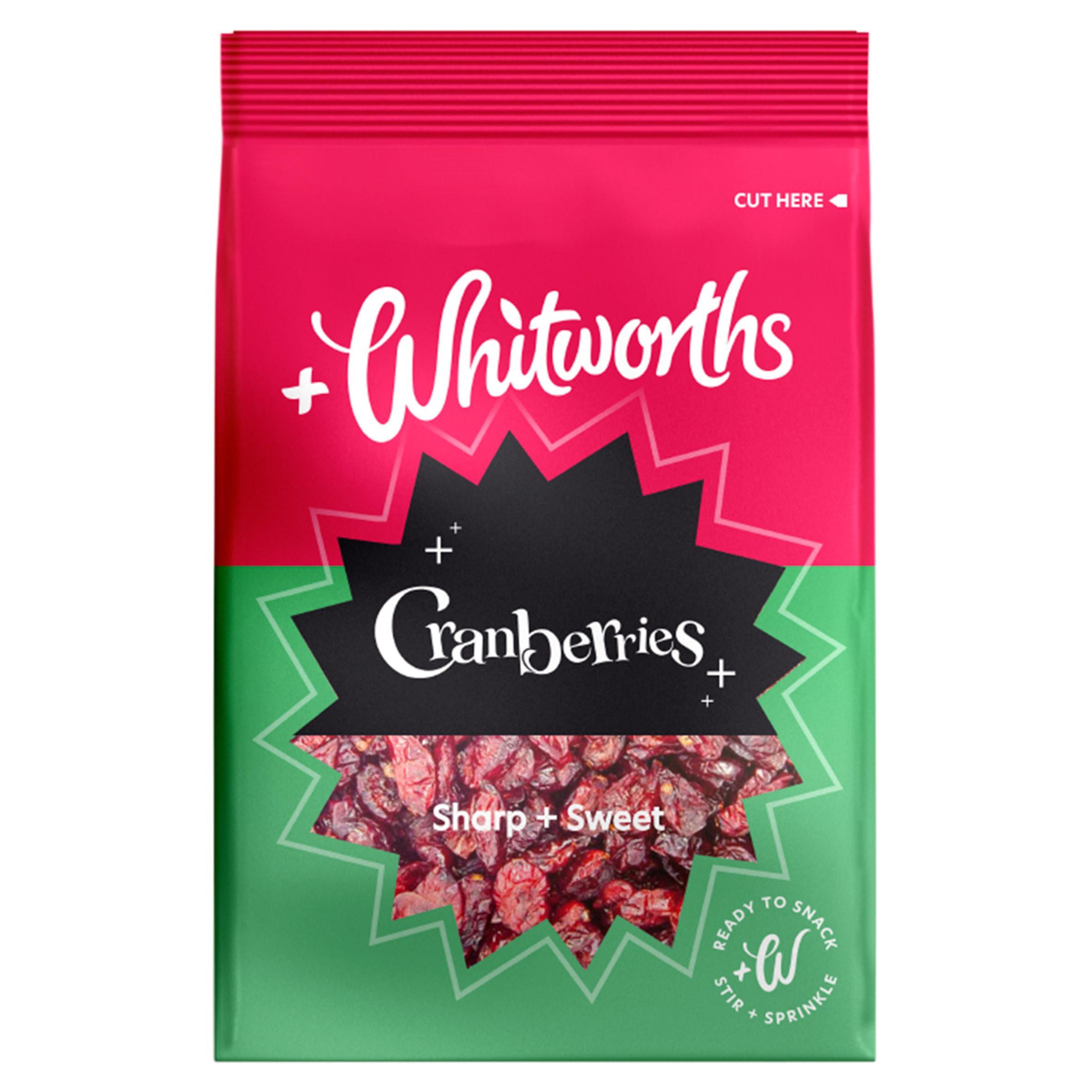 Whitworths Cranberries 120g