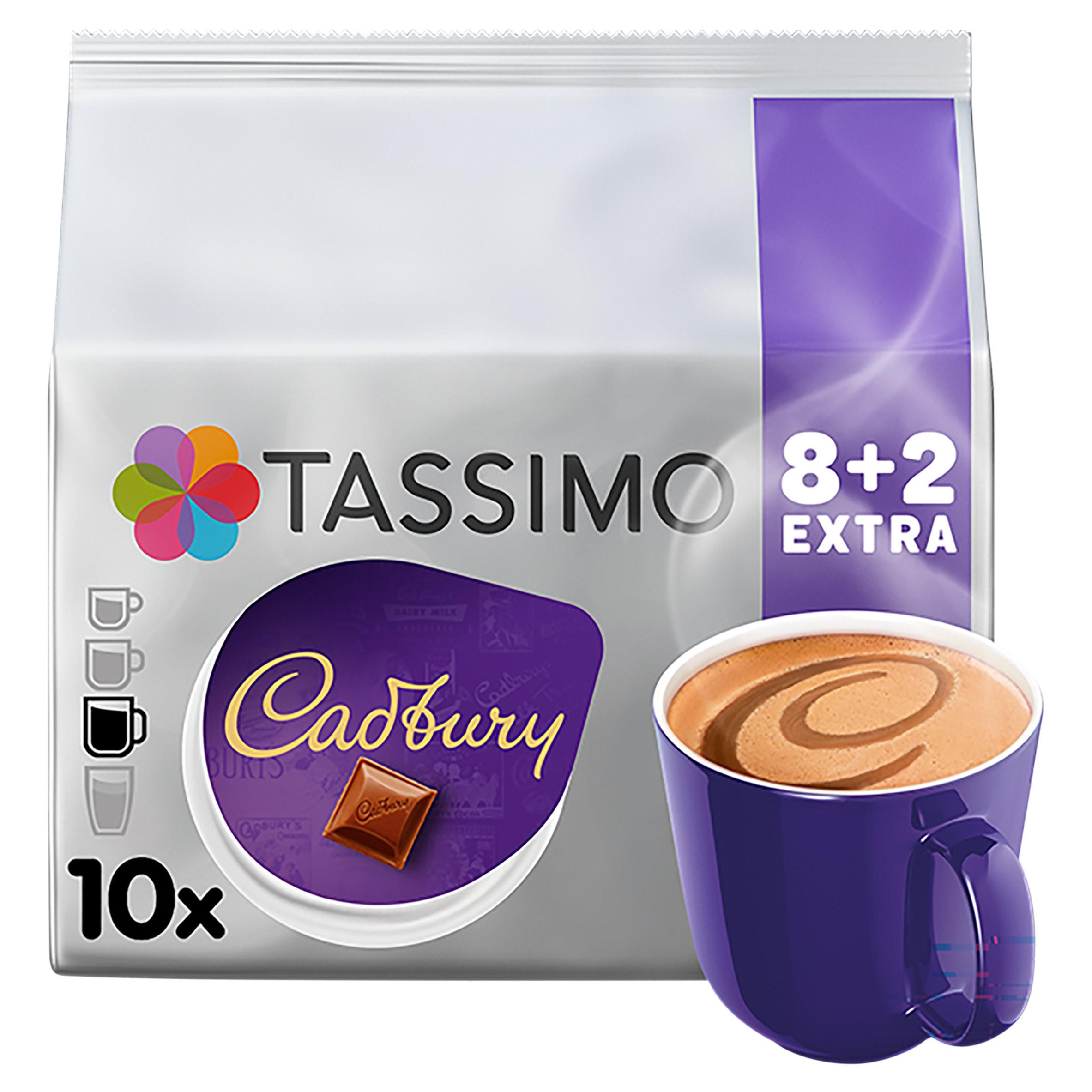 Tassimo Cadbury Hot Chocolate Pods x10