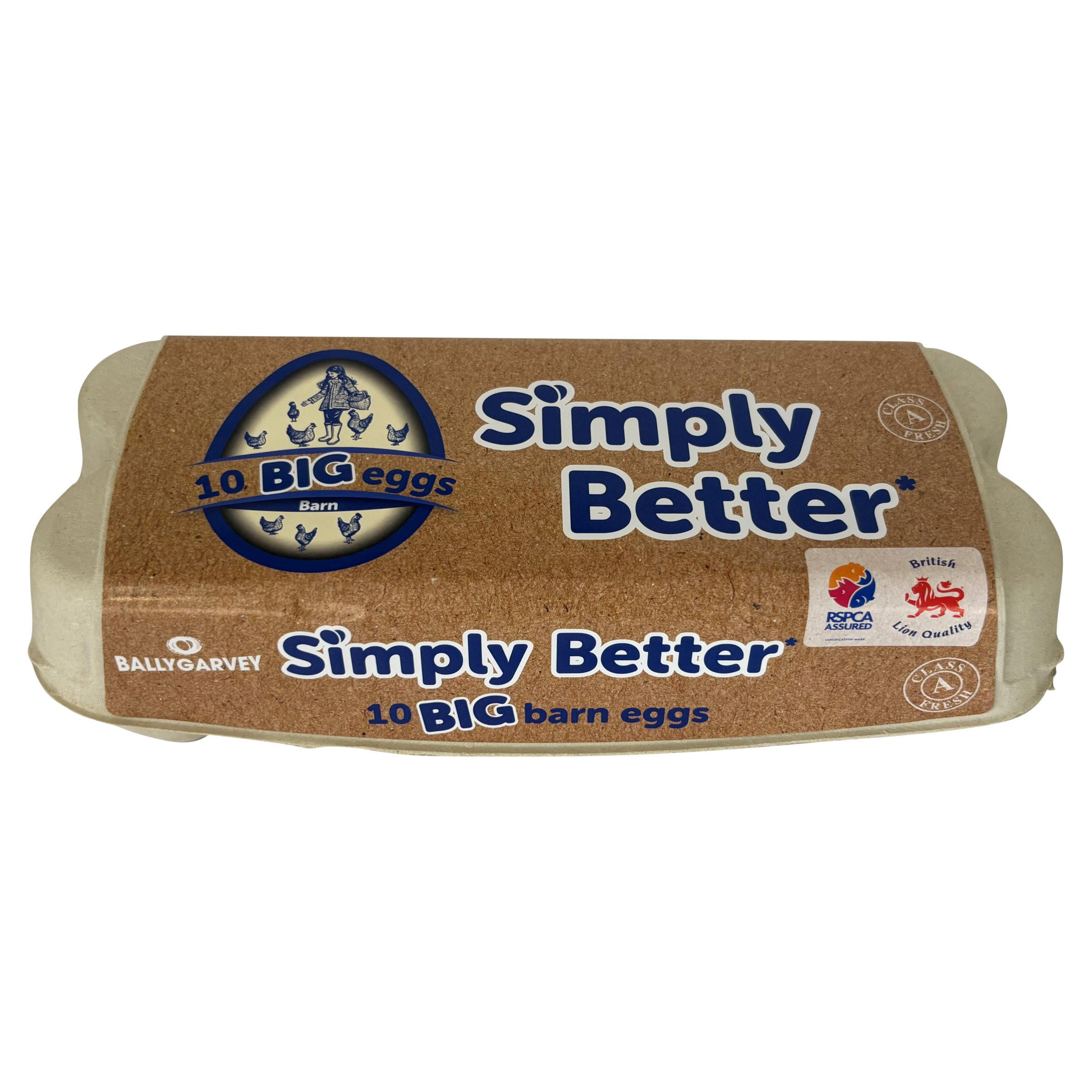 Ballygarvey Simply Better 10 Big Barn Eggs