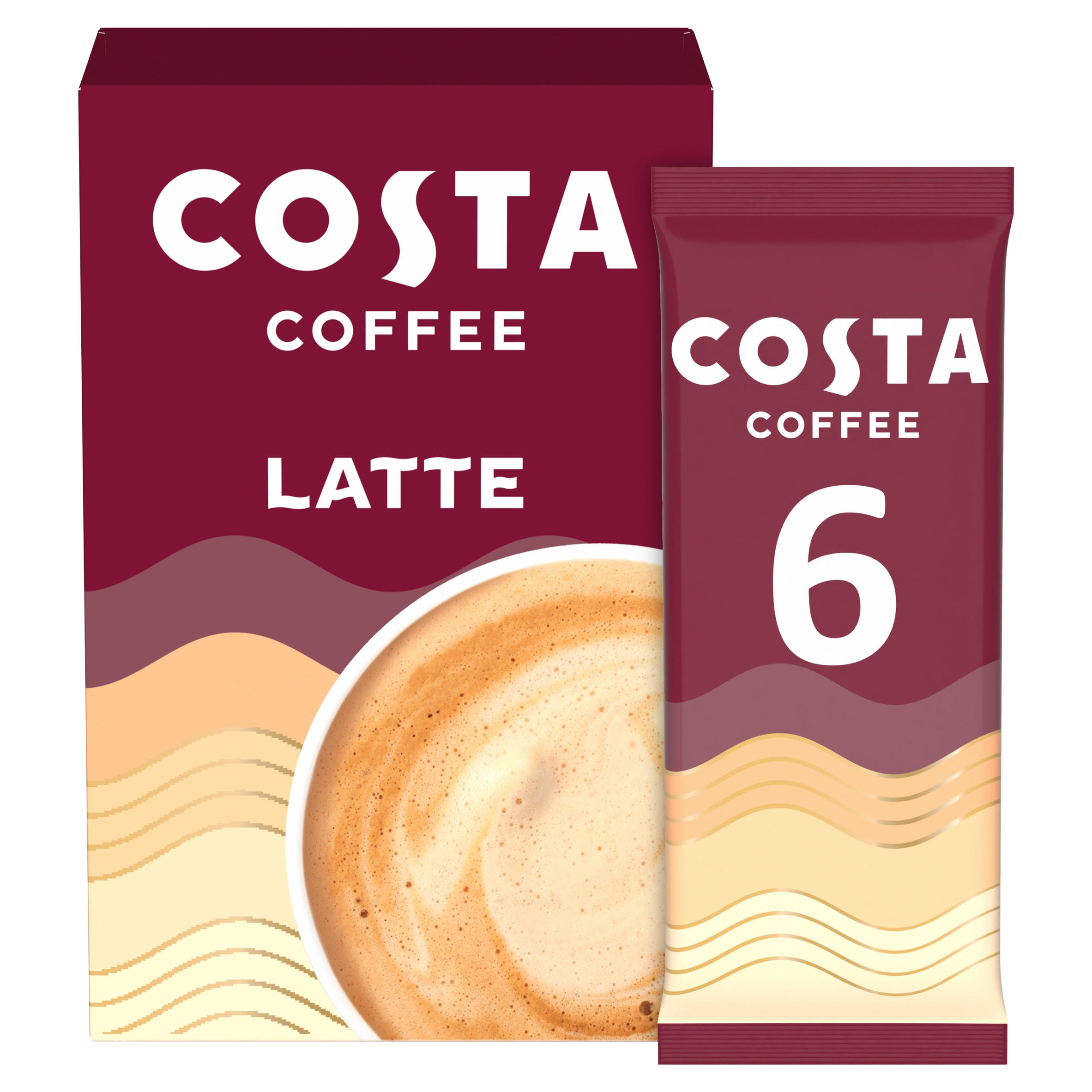 Costa Barista Creations Latte Coffee 6 x 17g