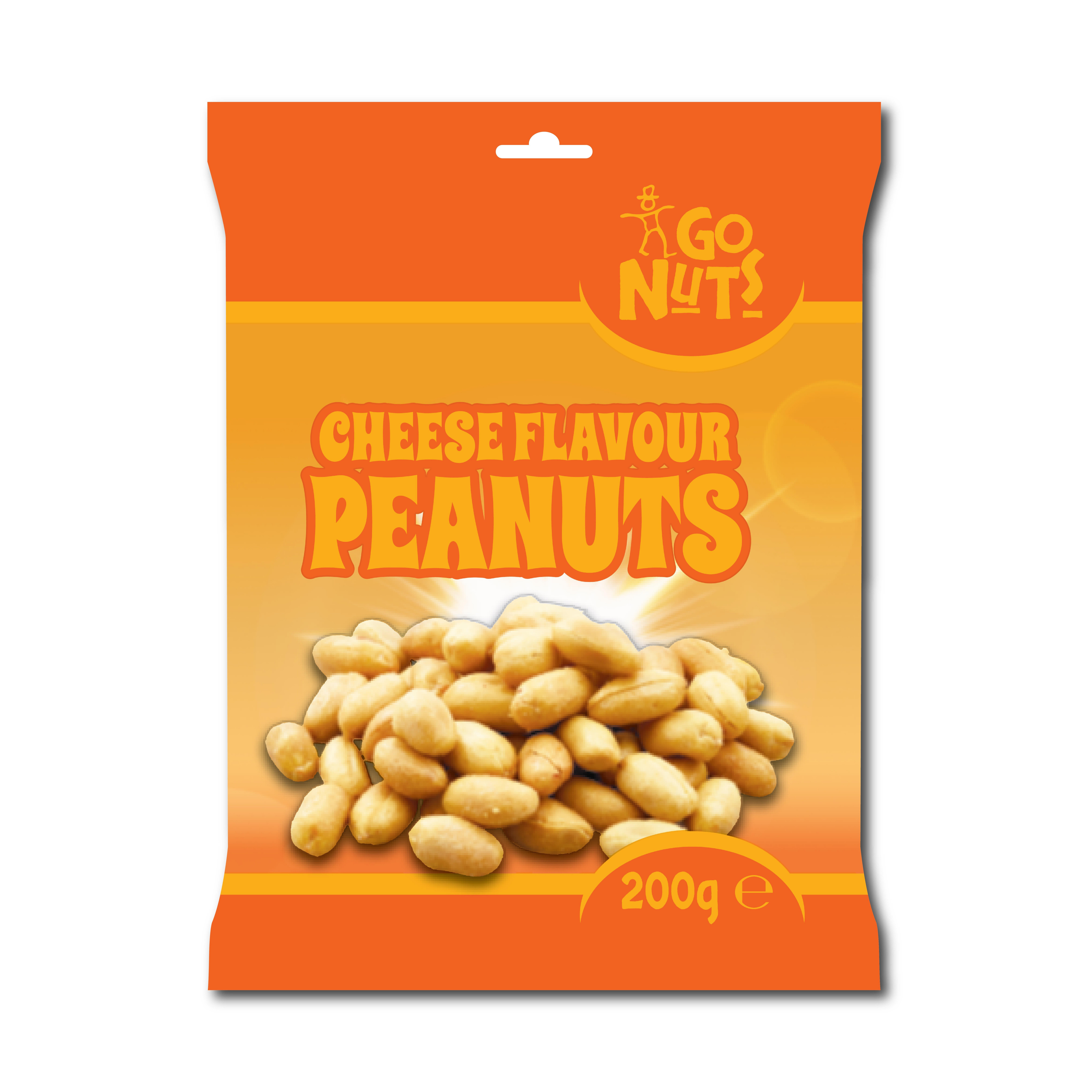 Go Nuts Cheese Flavour Peanuts 200g