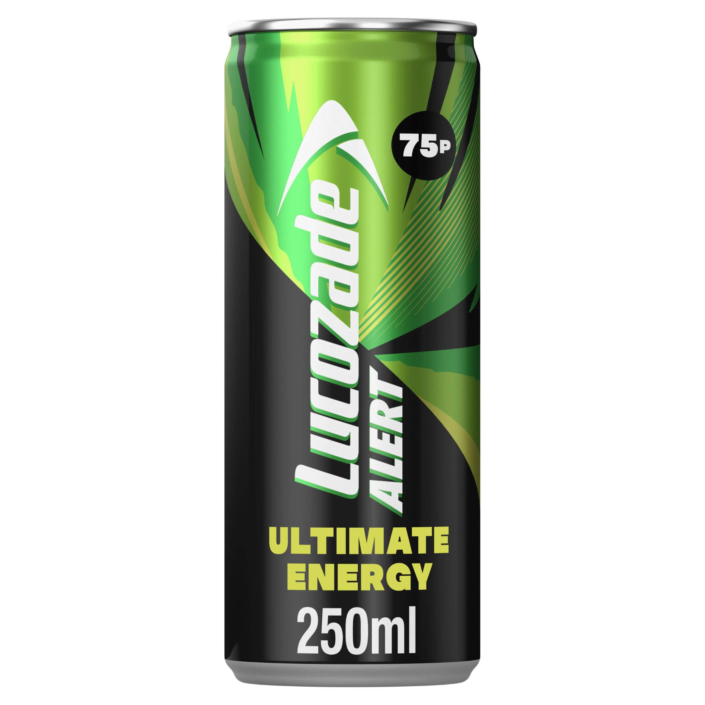 Lucozade Alert Ultimate Energy Drink 250ml PMP 75p
