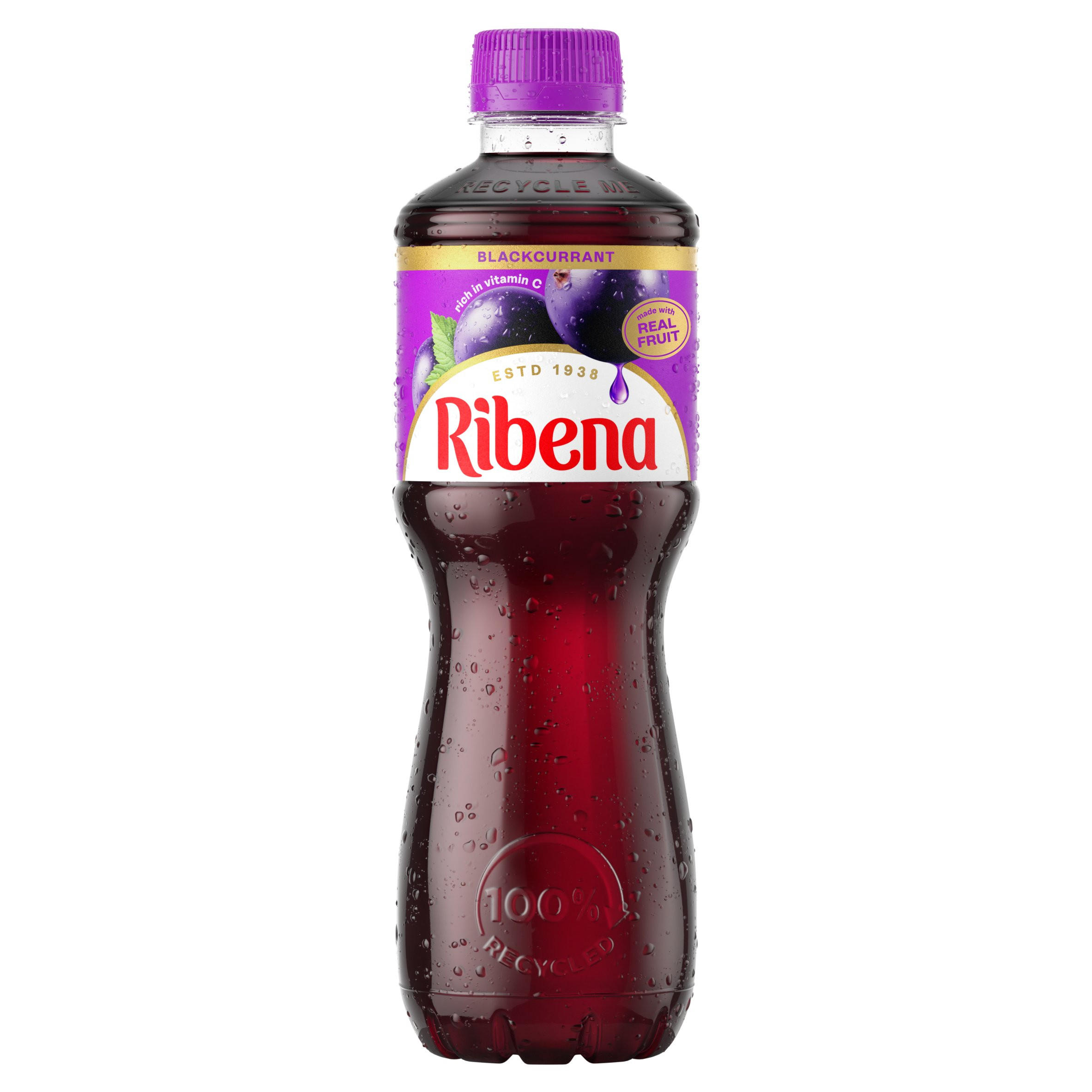 Ribena Blackcurrant Juice Drink 4 x 500ml