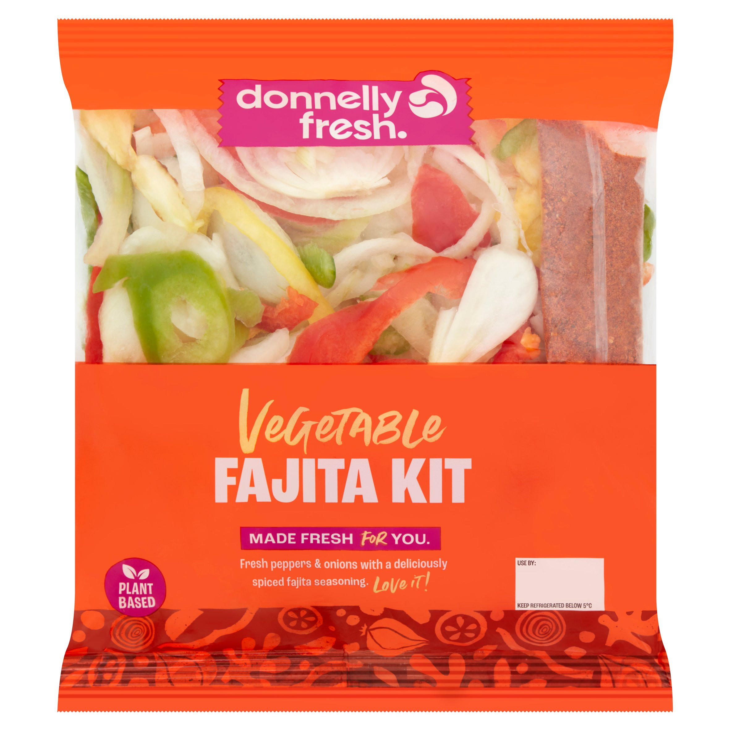 Donnelly Fresh Vegetable Fajita Mix 400g