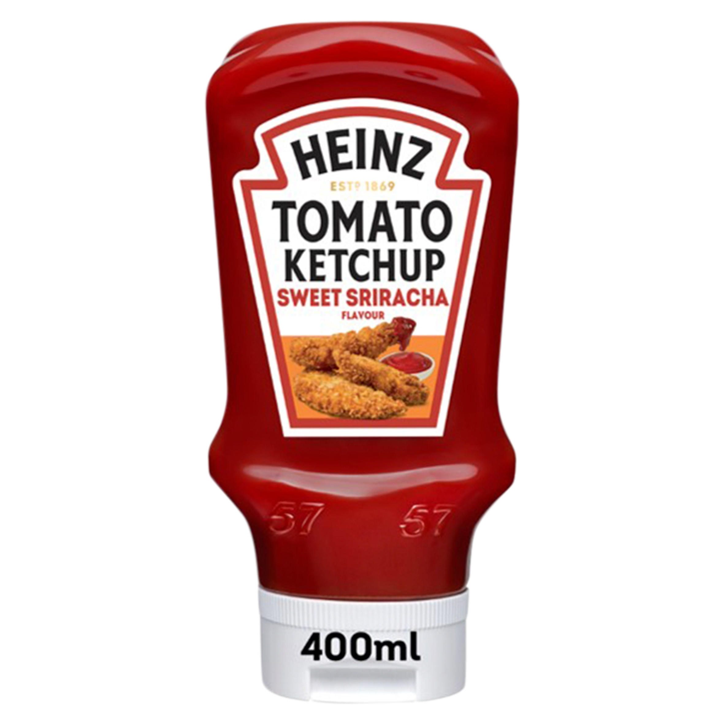 Heinz Sweet Sriracha Flavour Tomato Ketchup 400ml