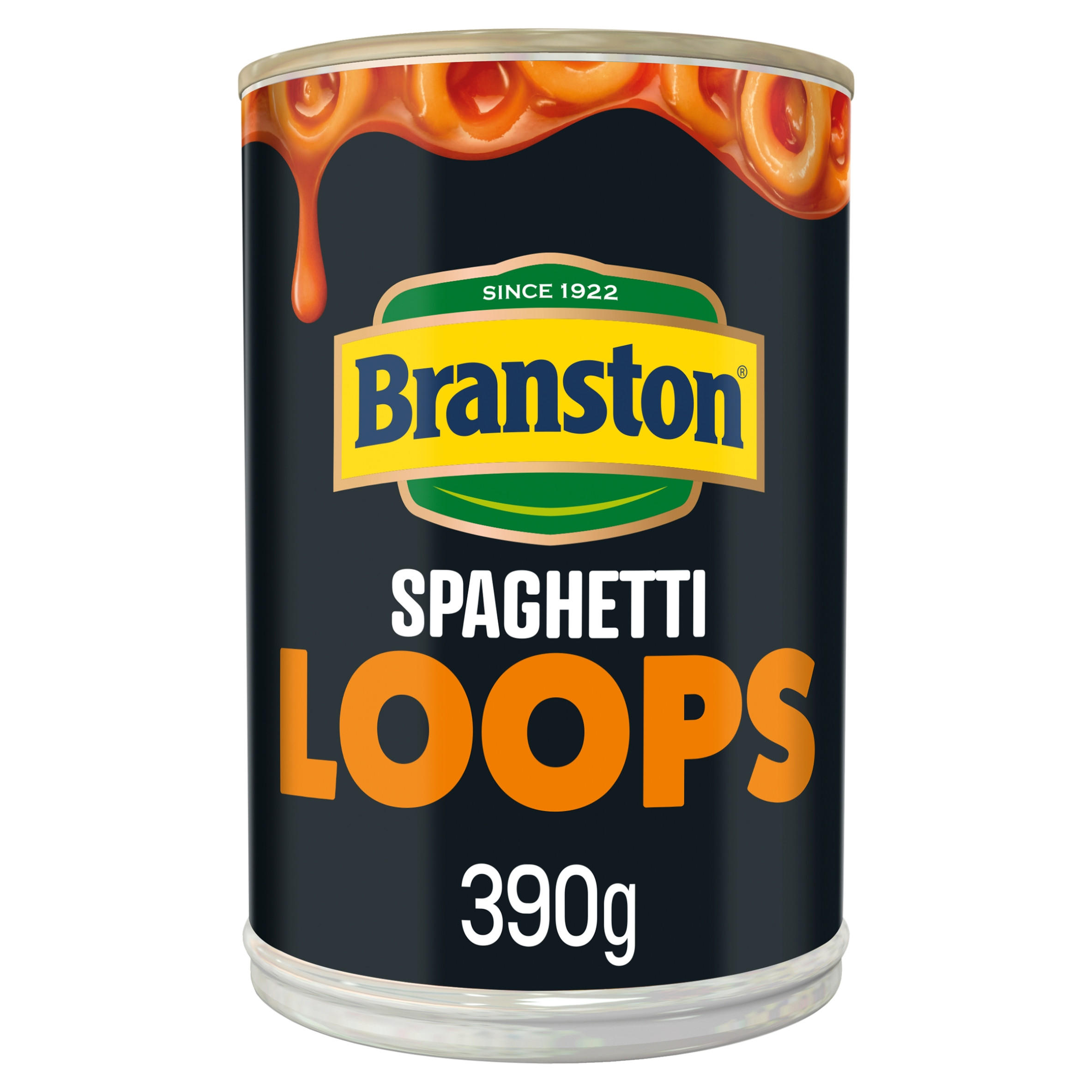 Branston Spaghetti Loops in a Rich, Thick, Tomatoey Sauce 390g