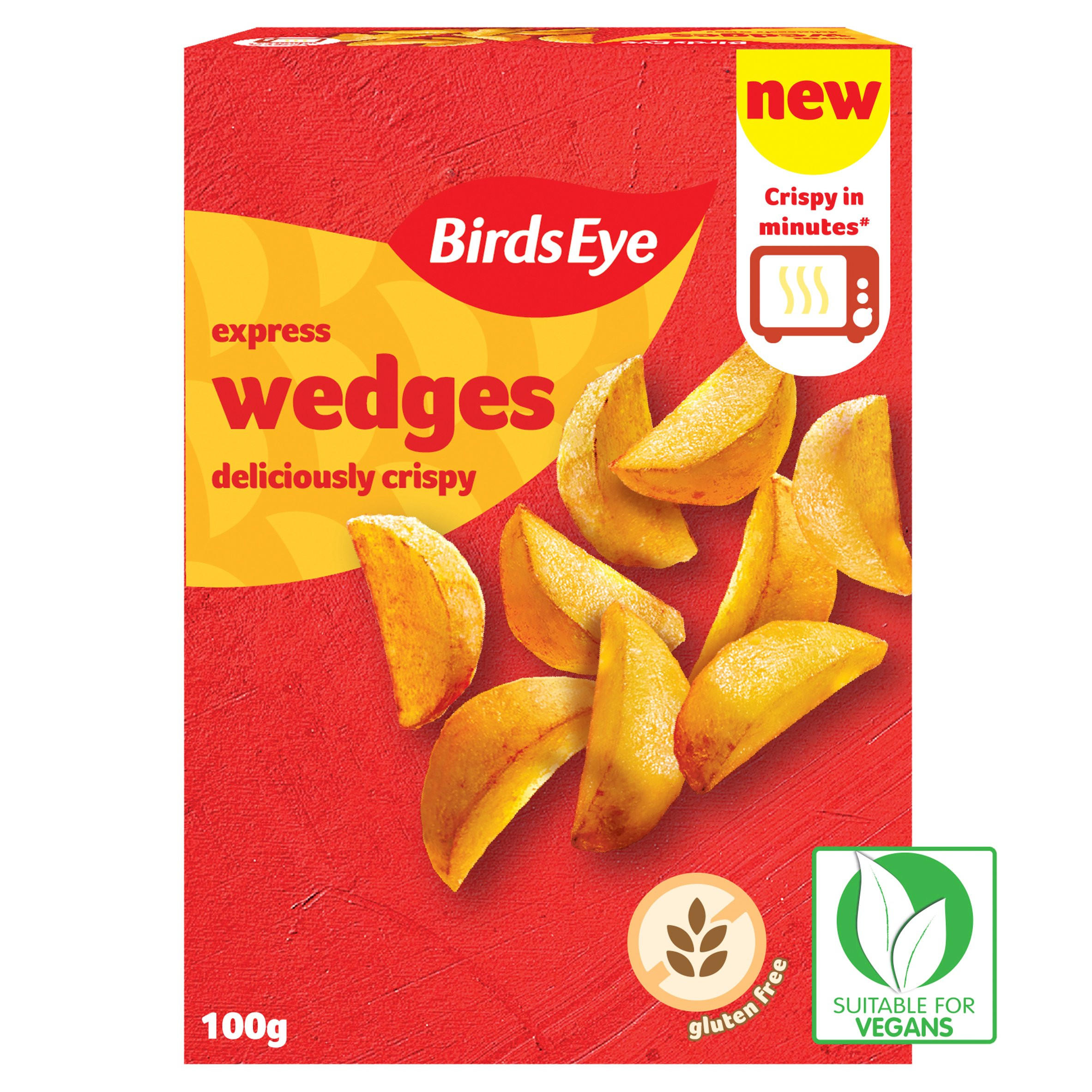 Microwave Express Wedges 2x100g