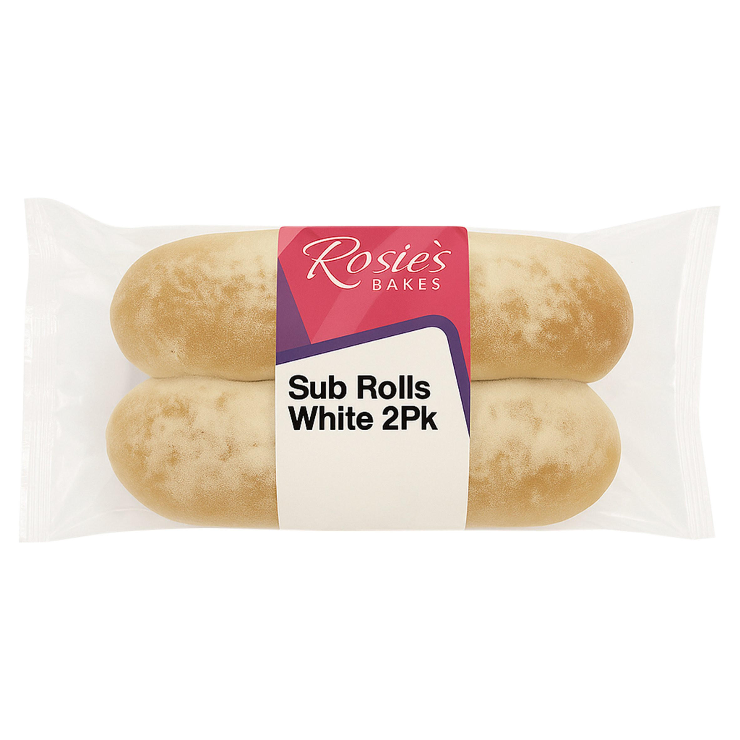 Rosie's Bakes 2 Sub Rolls 273g
