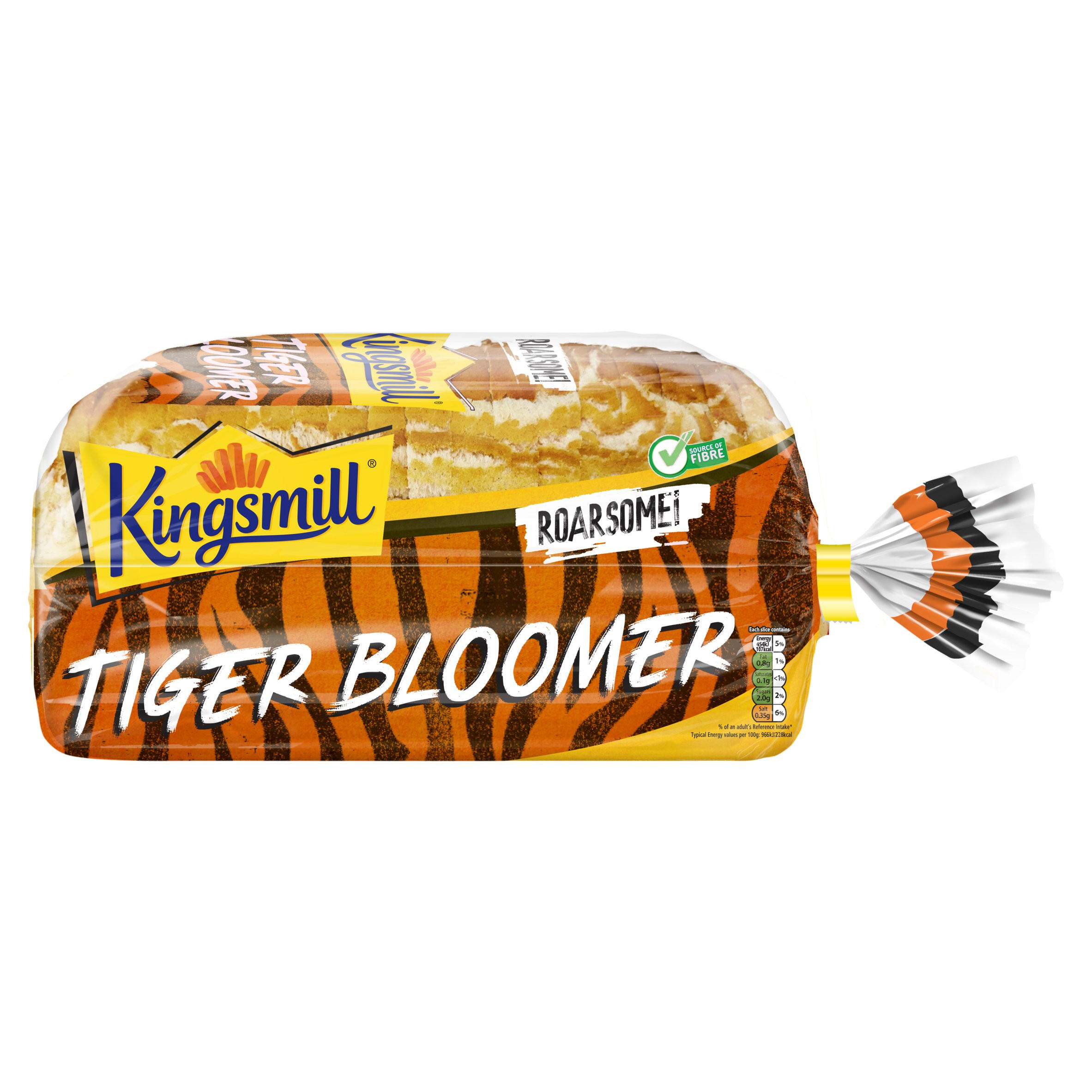 Kingsmill Tiger Bloomer Sliced Bread 750g