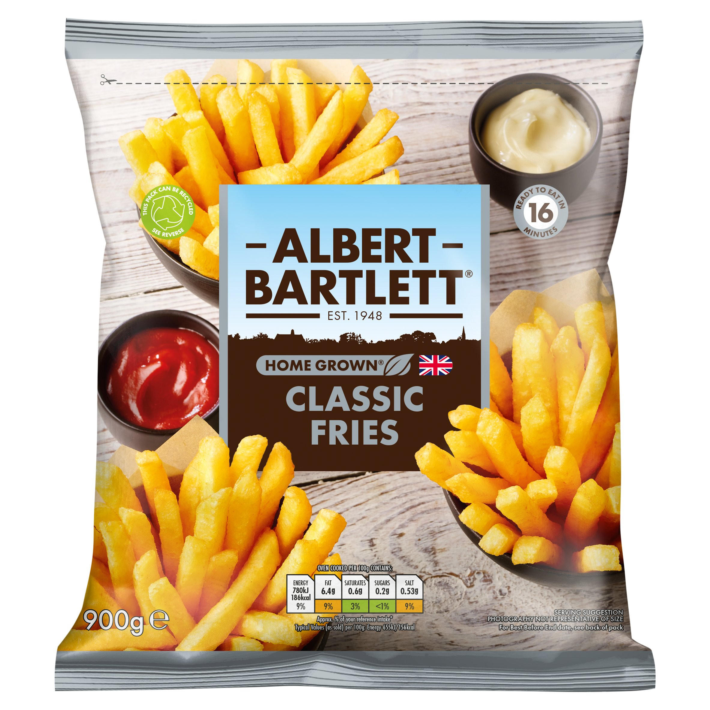 Albert Bartlett Classic Fries 900g