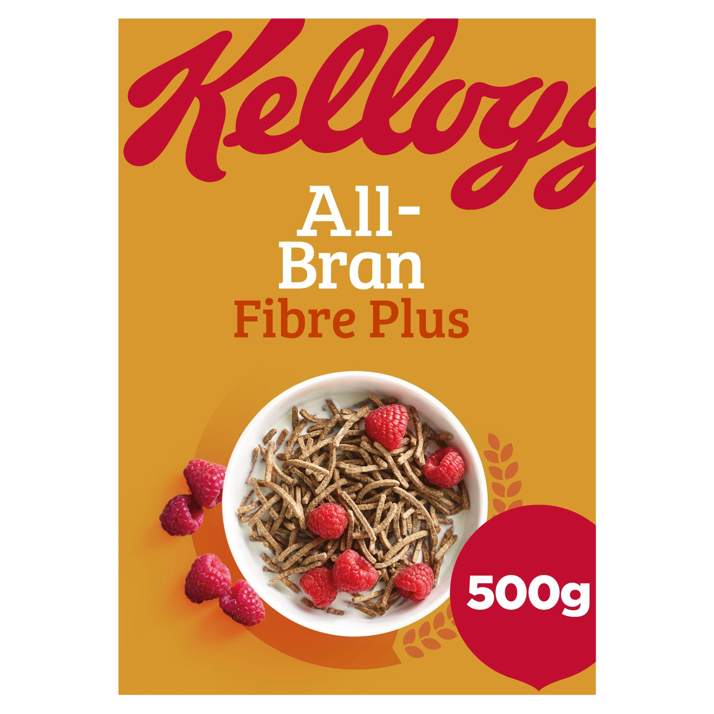 Kellogg's All Bran Fibre Plus Breakfast Cereal 4 x 500g