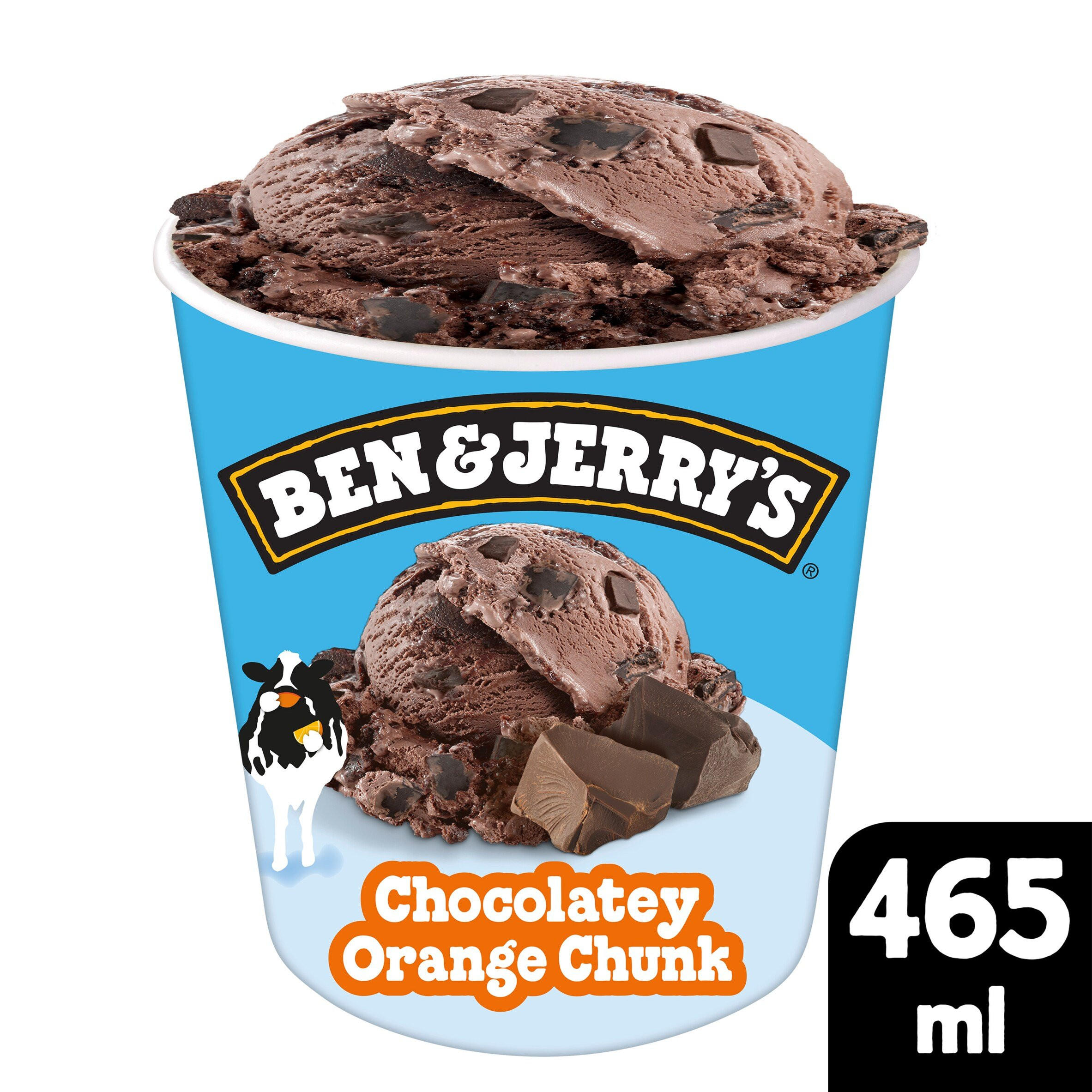 Ben & Jerry's Ice Cream Tub Chocolatey Orange Chunk 465ml