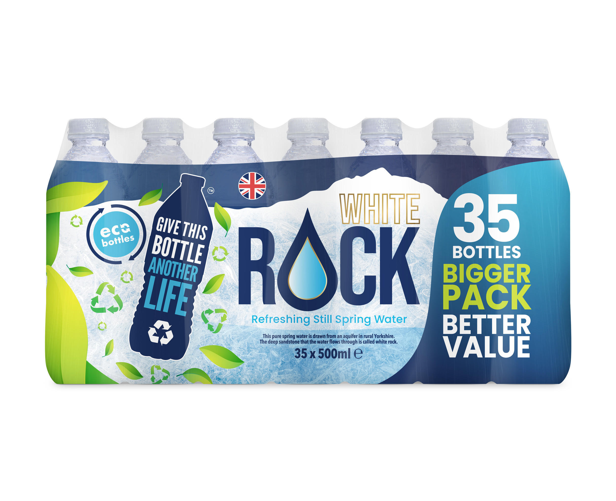 White Rock Refreshing Still Spring Water 35 x 500ml