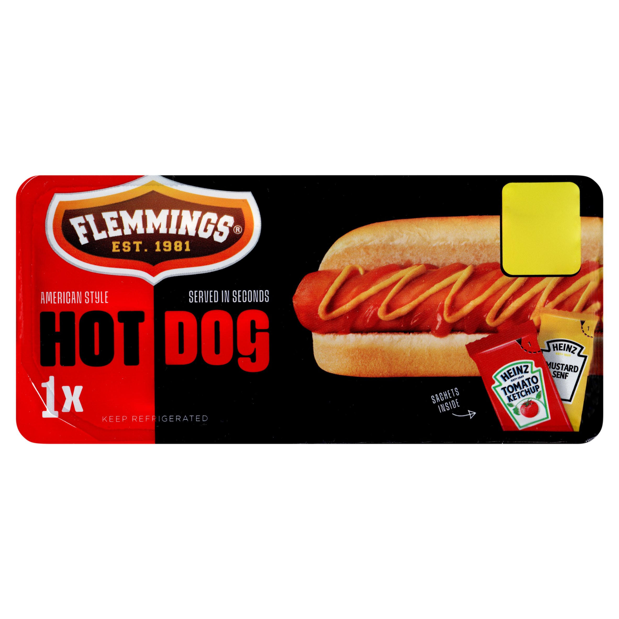 Flemmings 1 American Style Hotdog 118,5g