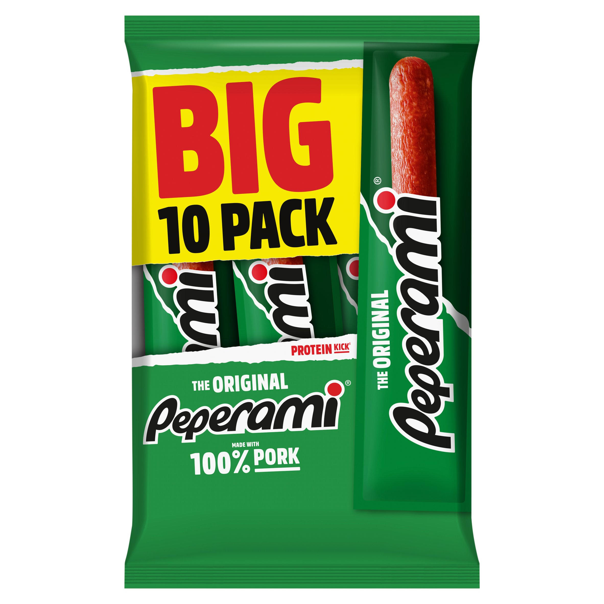 Peperami Original Salami Big Pack 10 x 20g