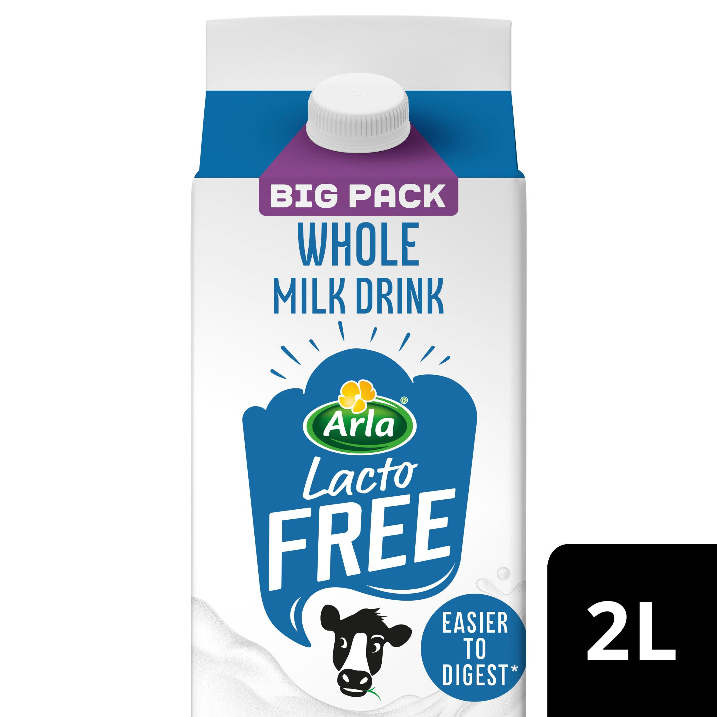 Arla LactoFREE Whole Milk Drink 2 Litre