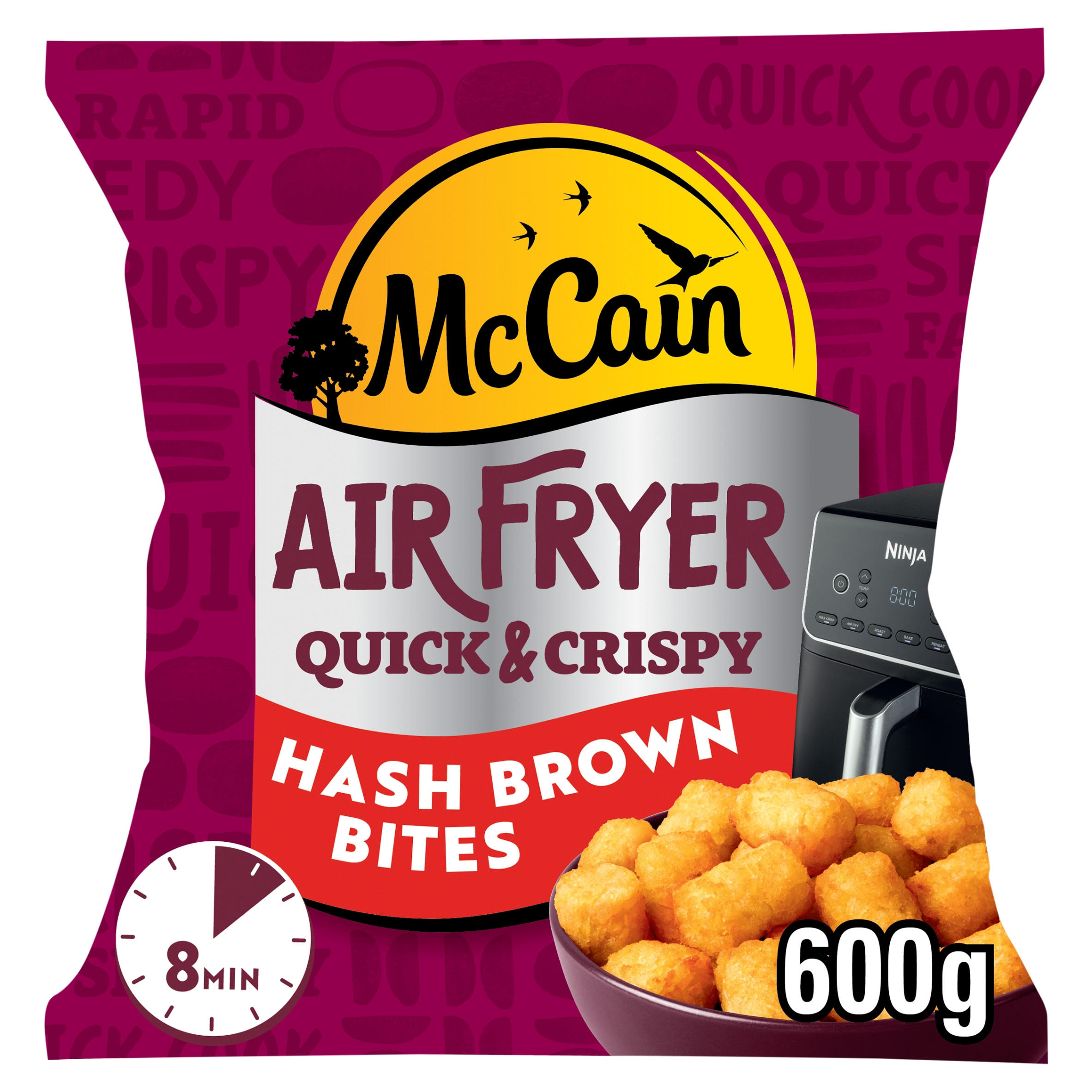 McCain Air Fryer Hash Brown Bites 600g